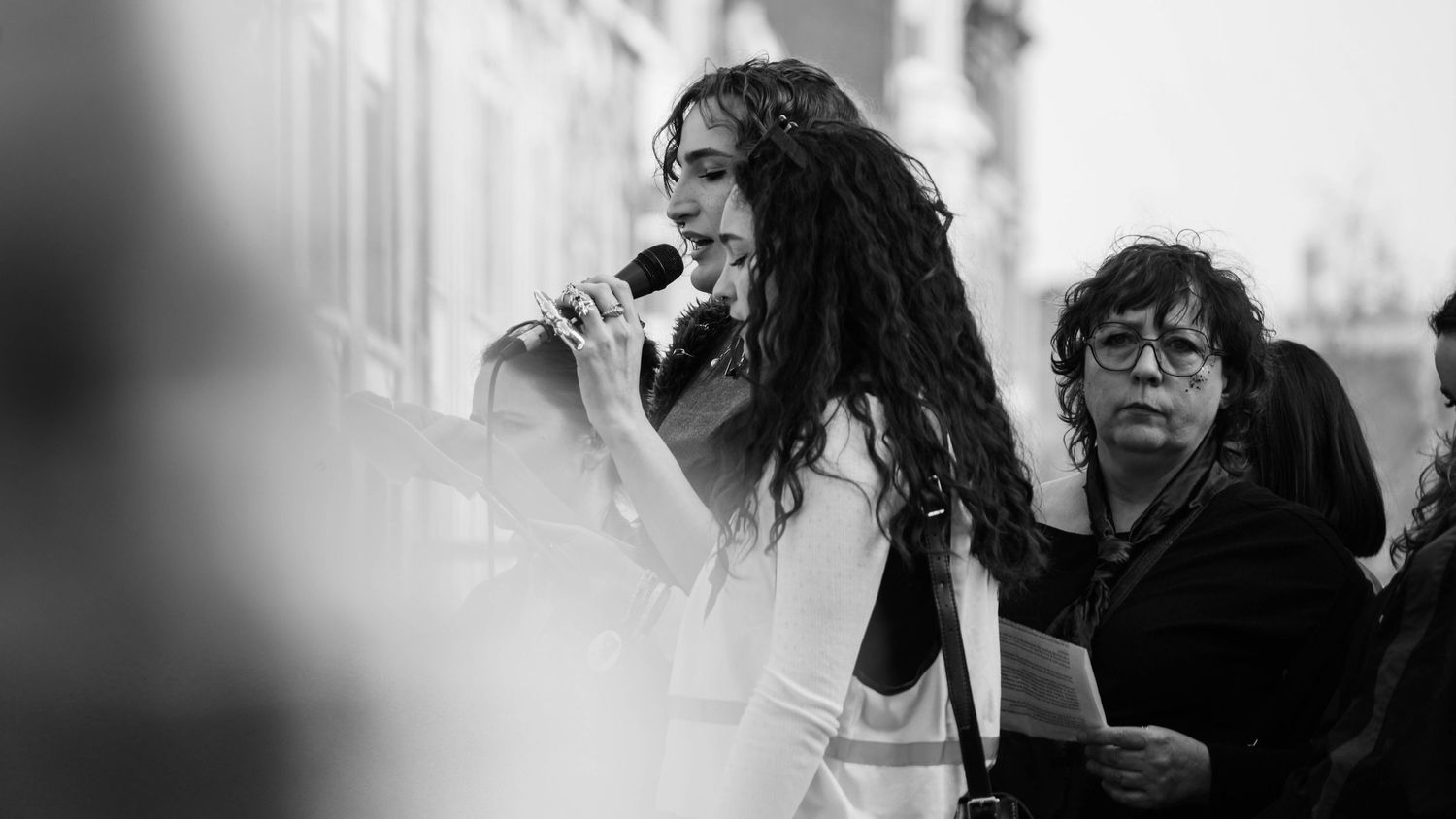 photo prise lors de la manifestation pour la journée du droit des femmes le 8 mars 2026 à Lille.