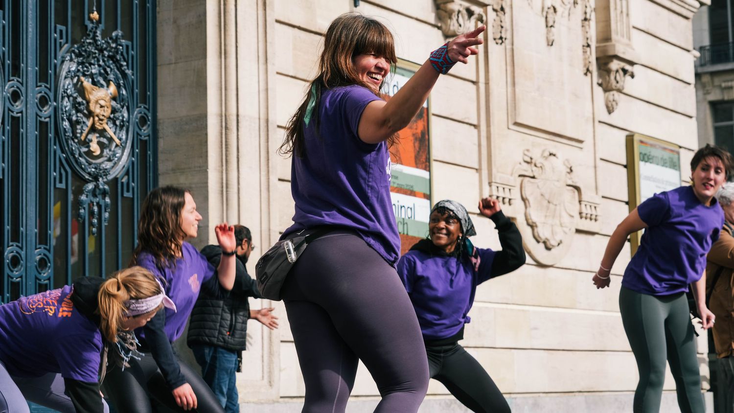 photo prise lors de la manifestation pour la journée du droit des femmes le 8 mars 2026 à Lille.