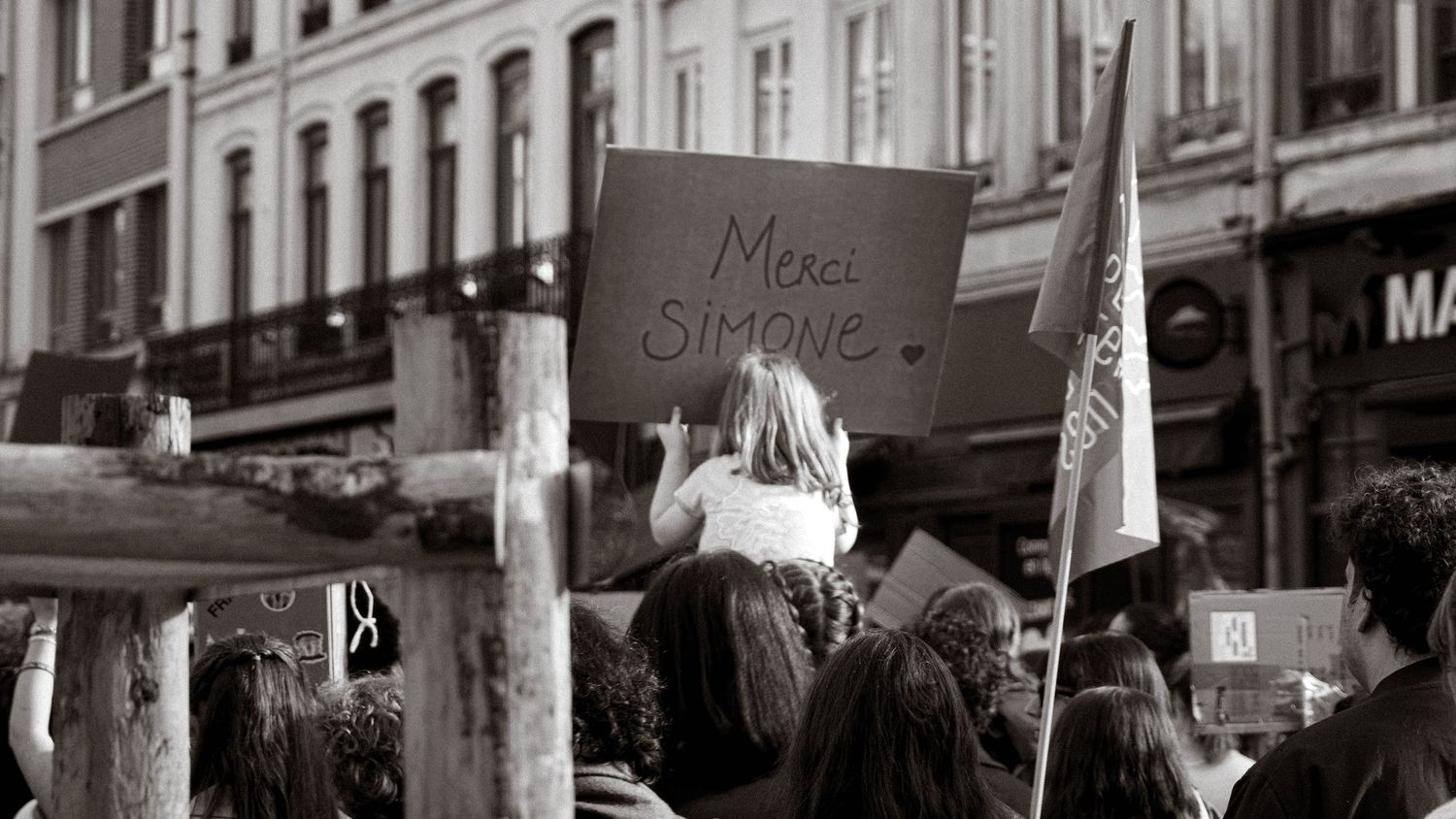 photo prise lors de la manifestation pour la journée du droit des femmes le 8 mars 2026 à Lille.