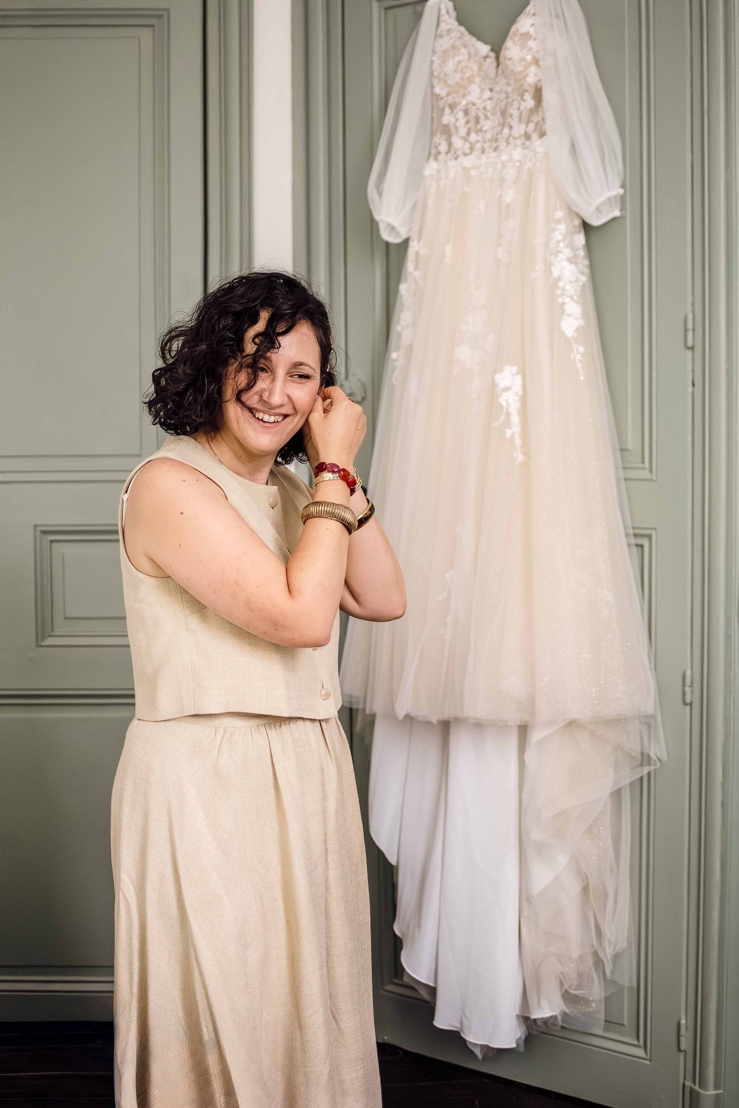 Photographe mariage Le Mans - Préparatifs de la témoin