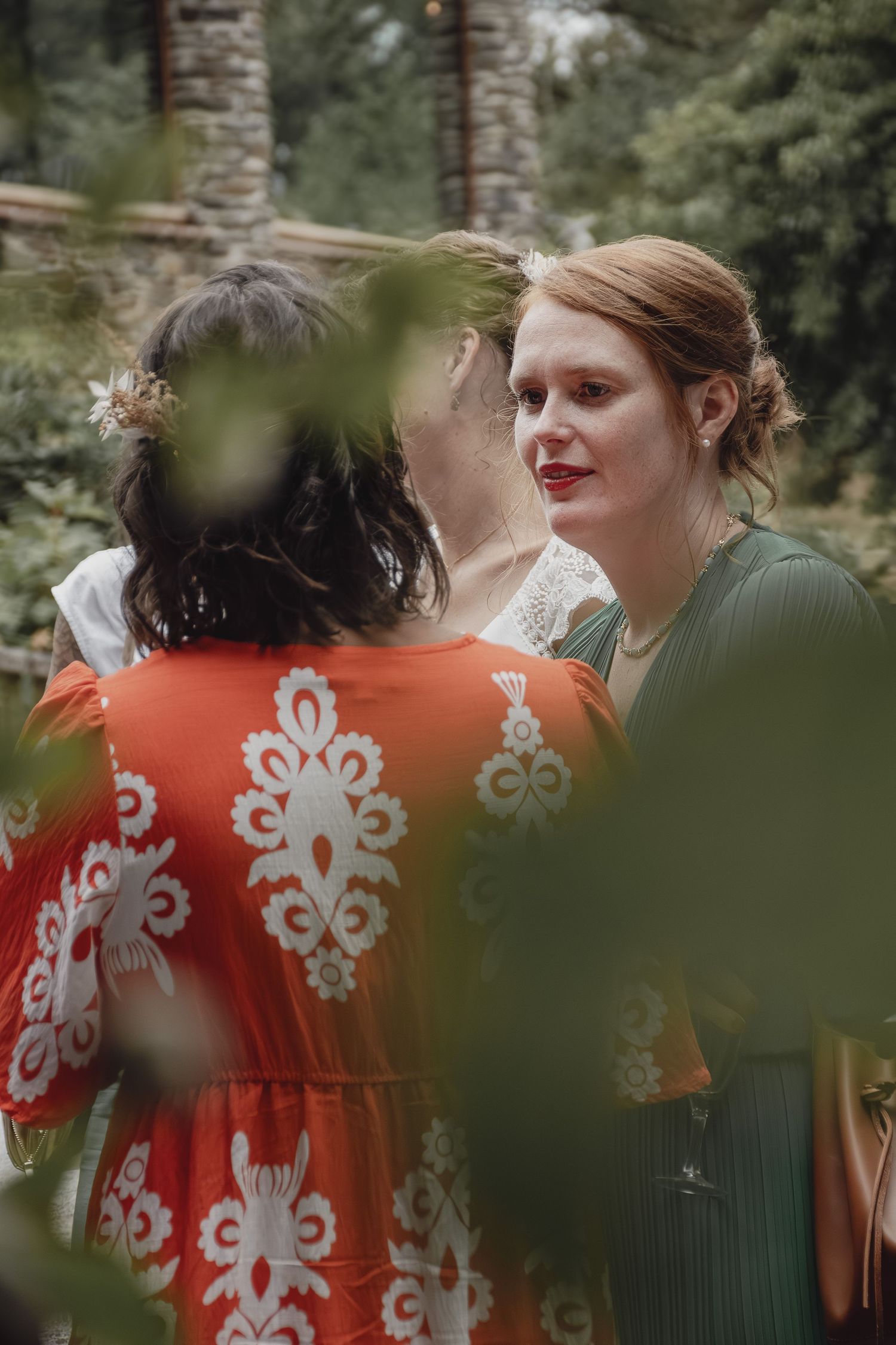 Photographe mariage Le Mans - Vin d'honneur au domaine du Moulin Neuf