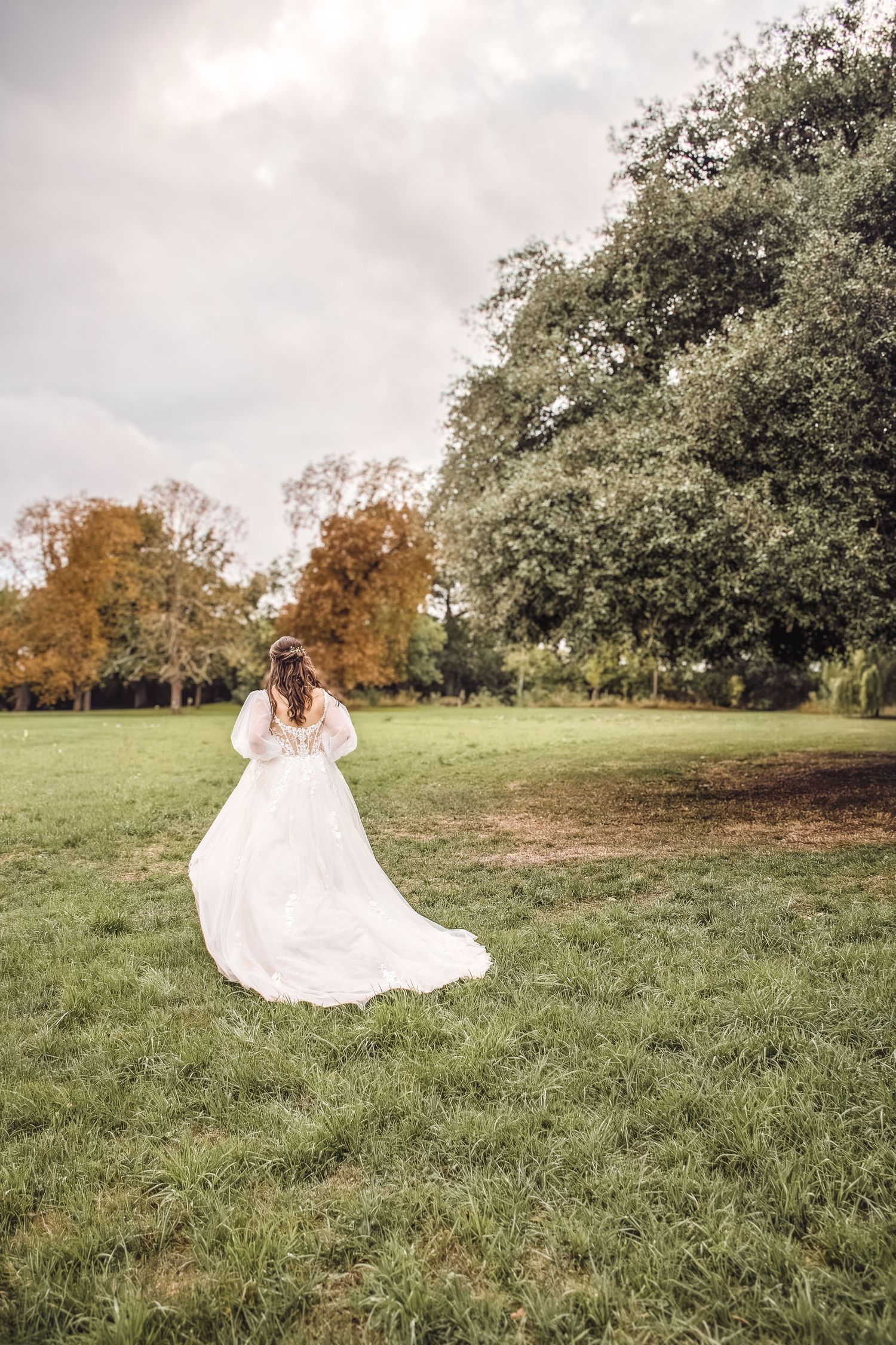 Photographe mariage Le Mans - Photo de la mariée au Château de Vair