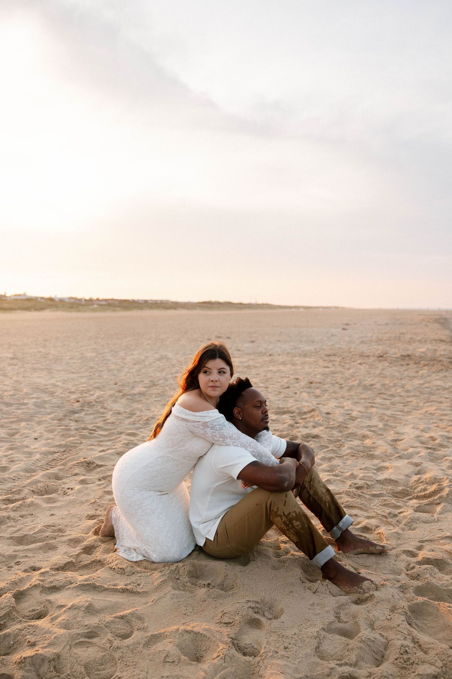 Virginia Beach wedding photographer captures fun engagement session in Virginia Beach