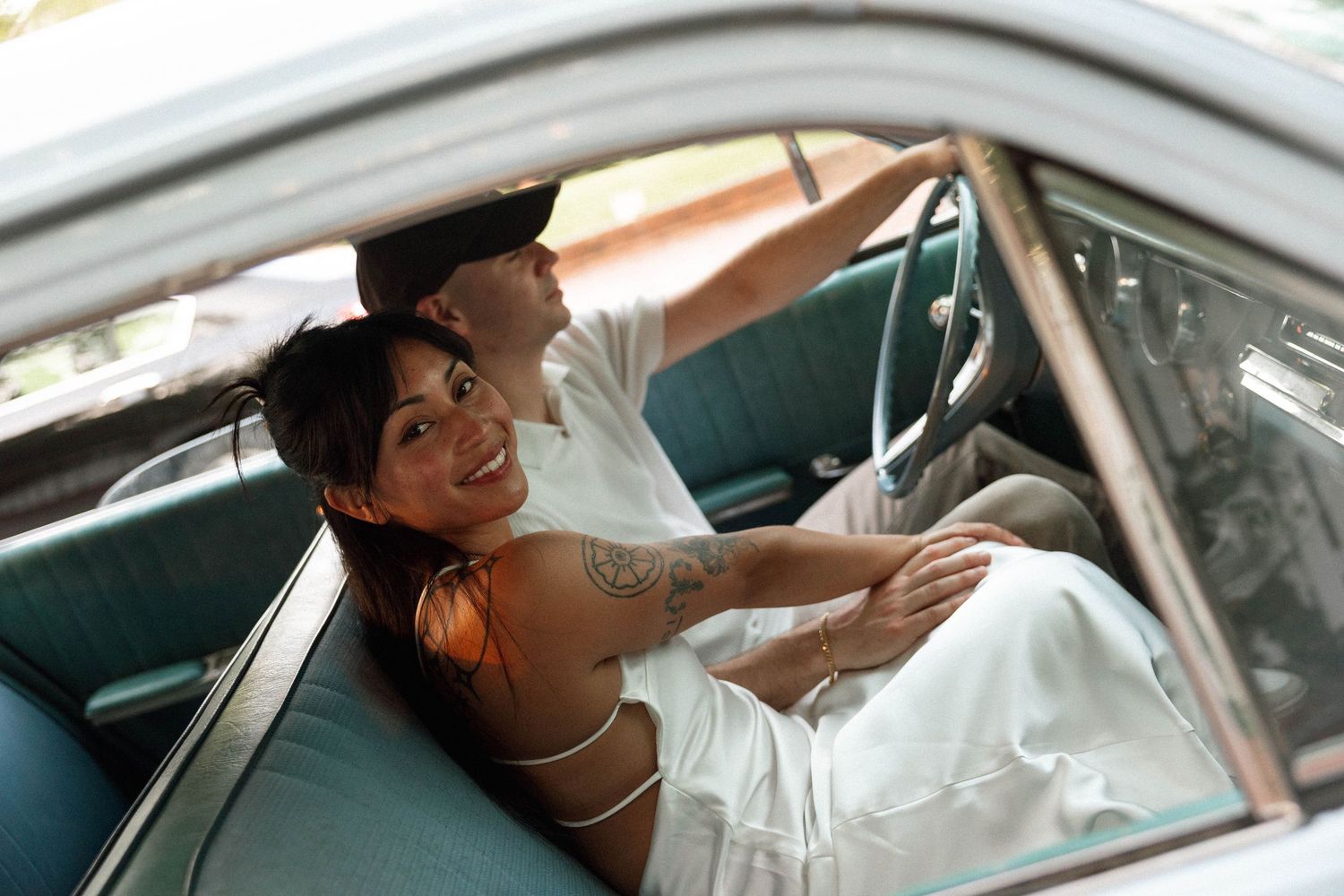 Virginia Beach wedding photographer captures urban engagement session in downtown Norfolk