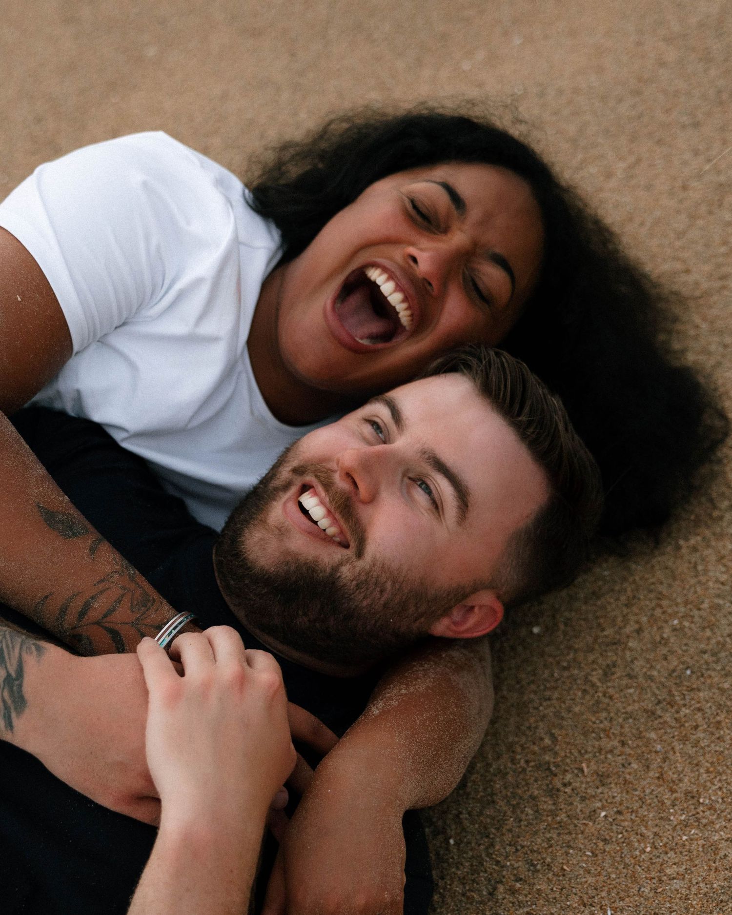 Virginia Beach wedding photographer captures fun engagement session in Virginia Beach