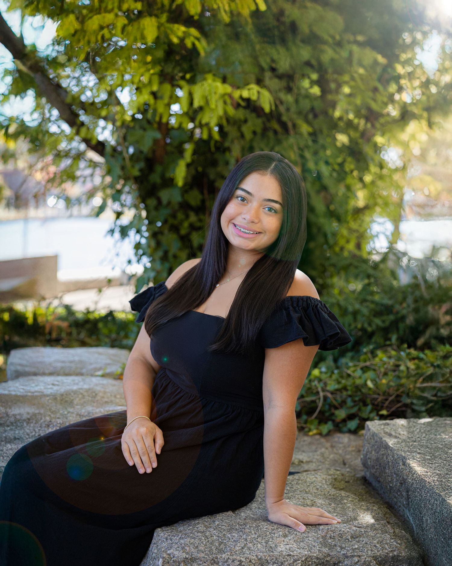 Elegant female portrait in Providence, Rhode Island by Brian Gomez Photography highlighting beauty, grace, and timeless natural style.
