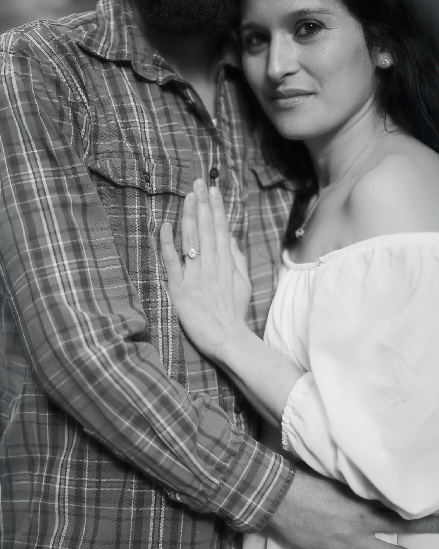 Romantic engagement session in Downtown Providence, Rhode Island — capturing love and connection.