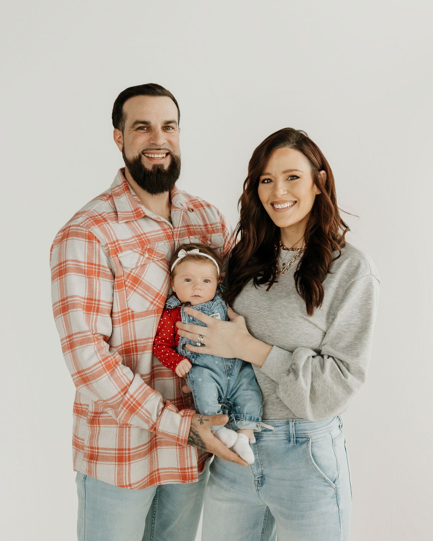 Mini photography session with Catie K Photography in natural light studio