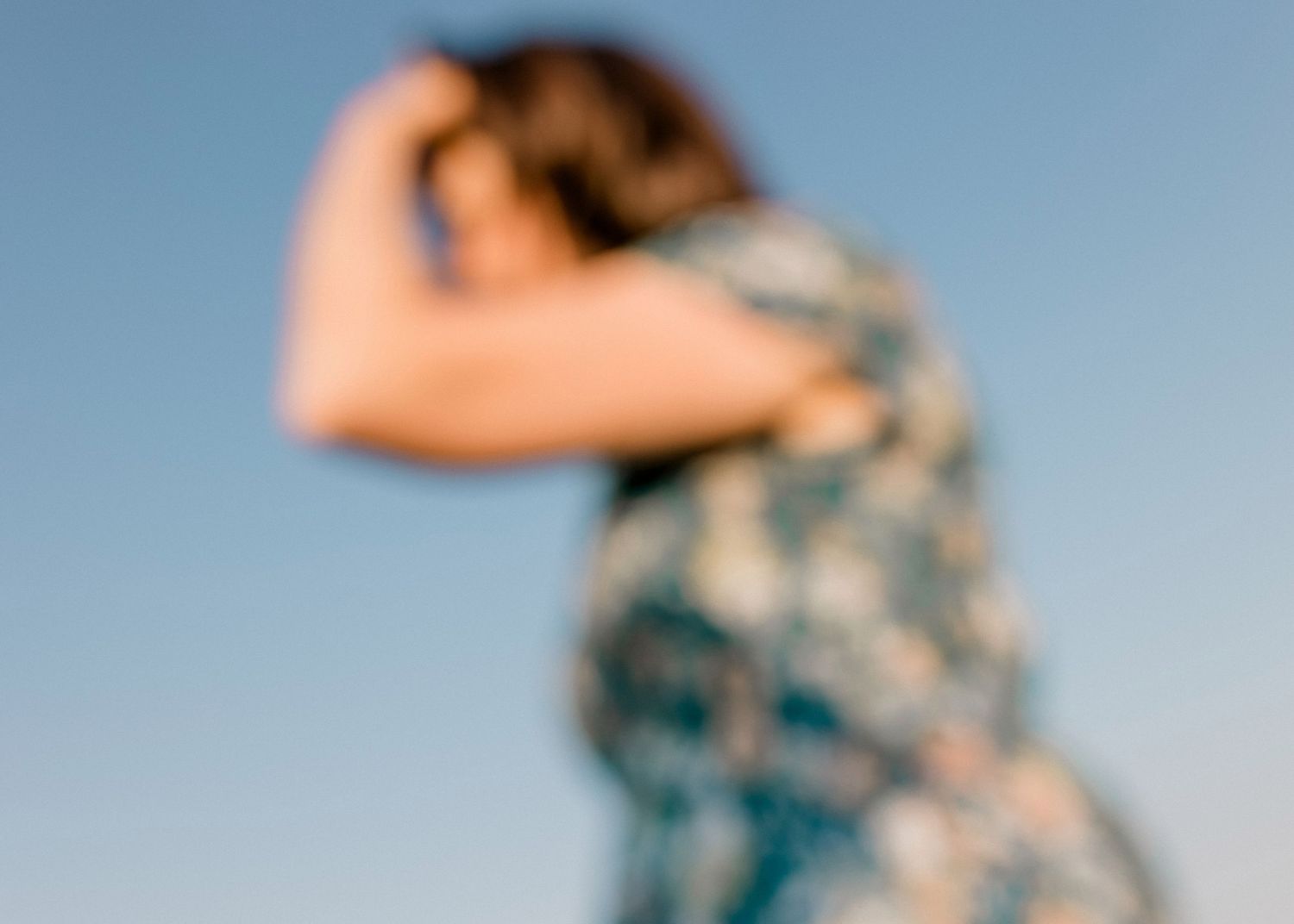 Candid family portrait with natural light and movement in south dakota