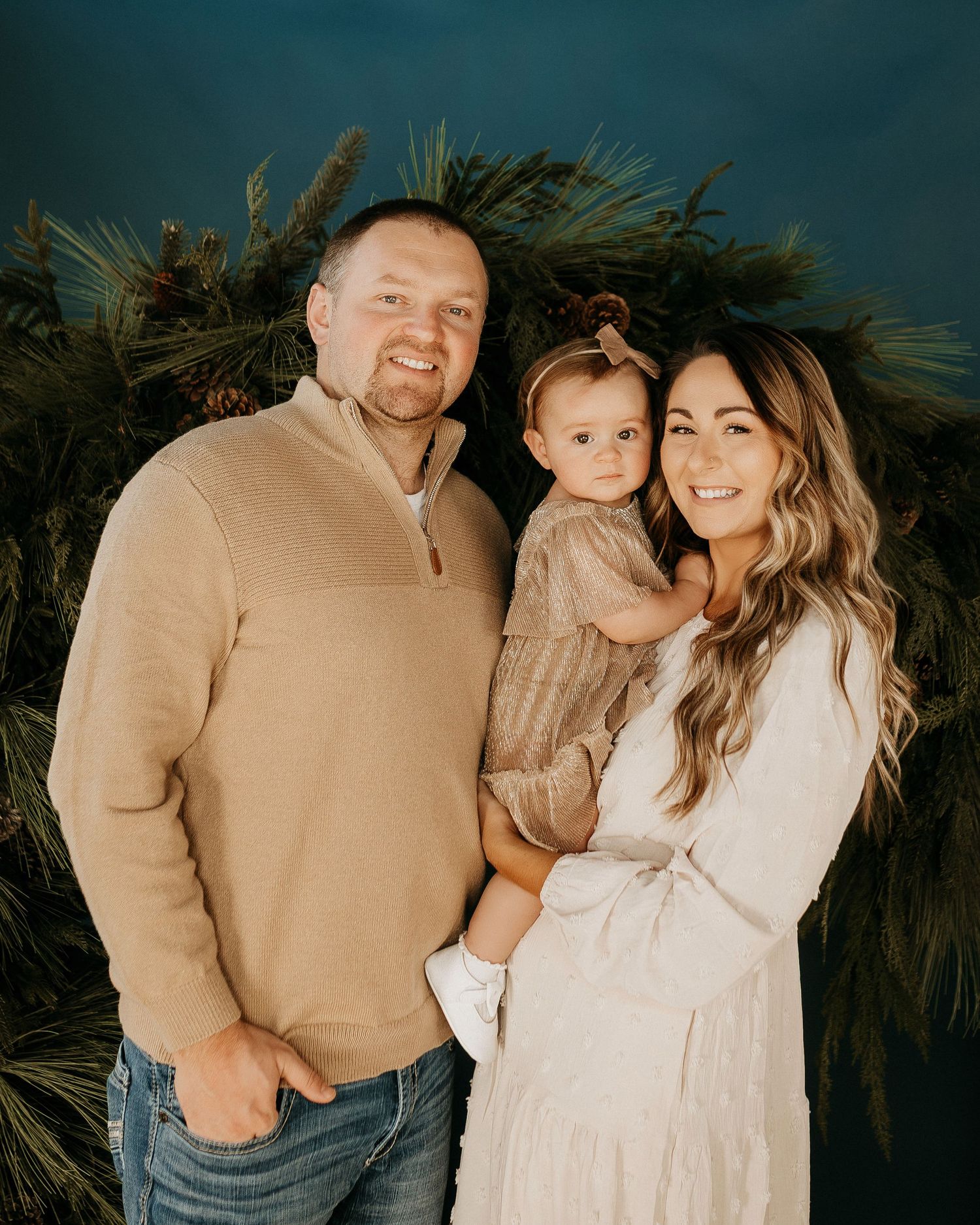 Mini photography session with Catie K Photography in natural light studio