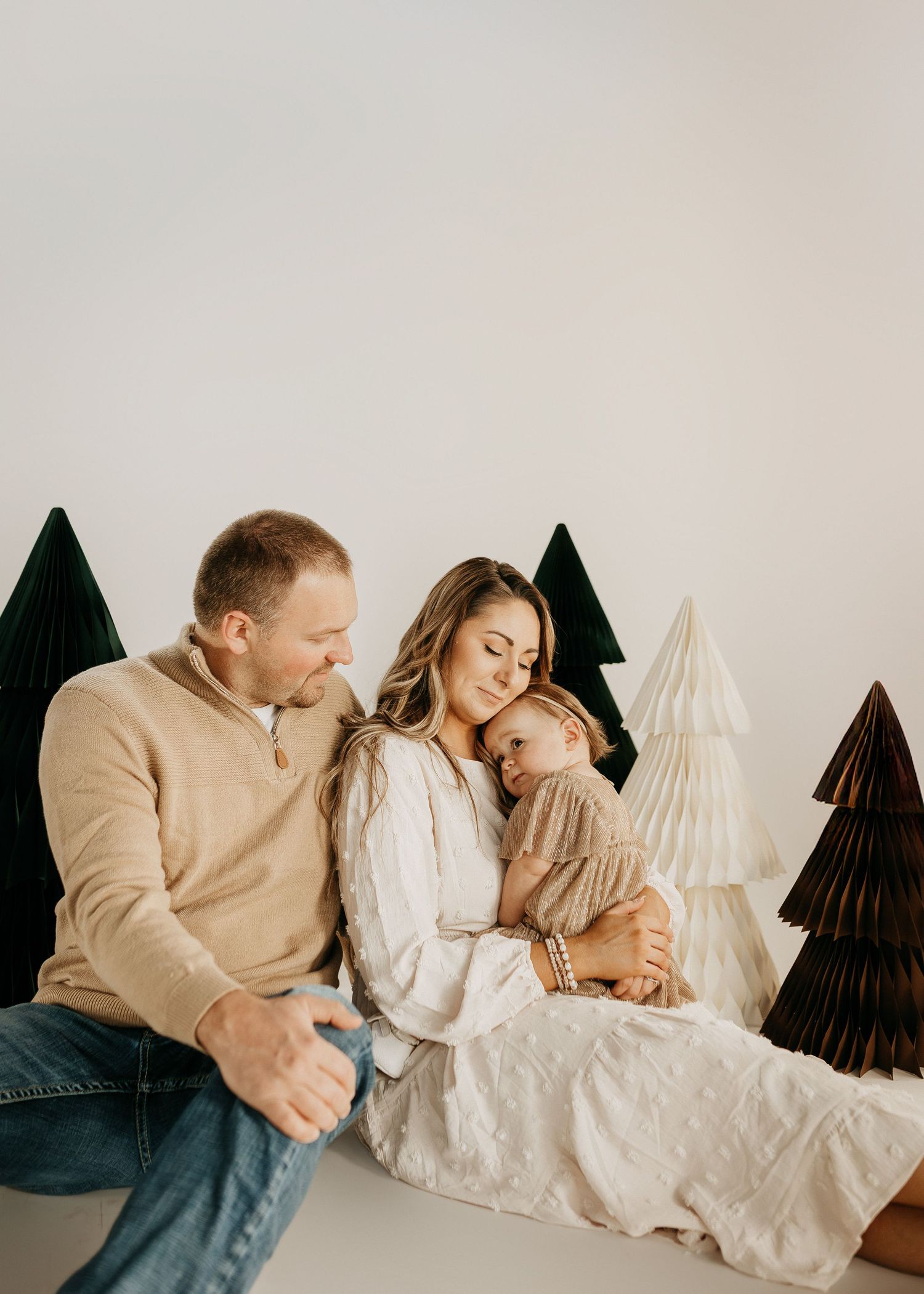 Mini photography session with Catie K Photography in natural light studio