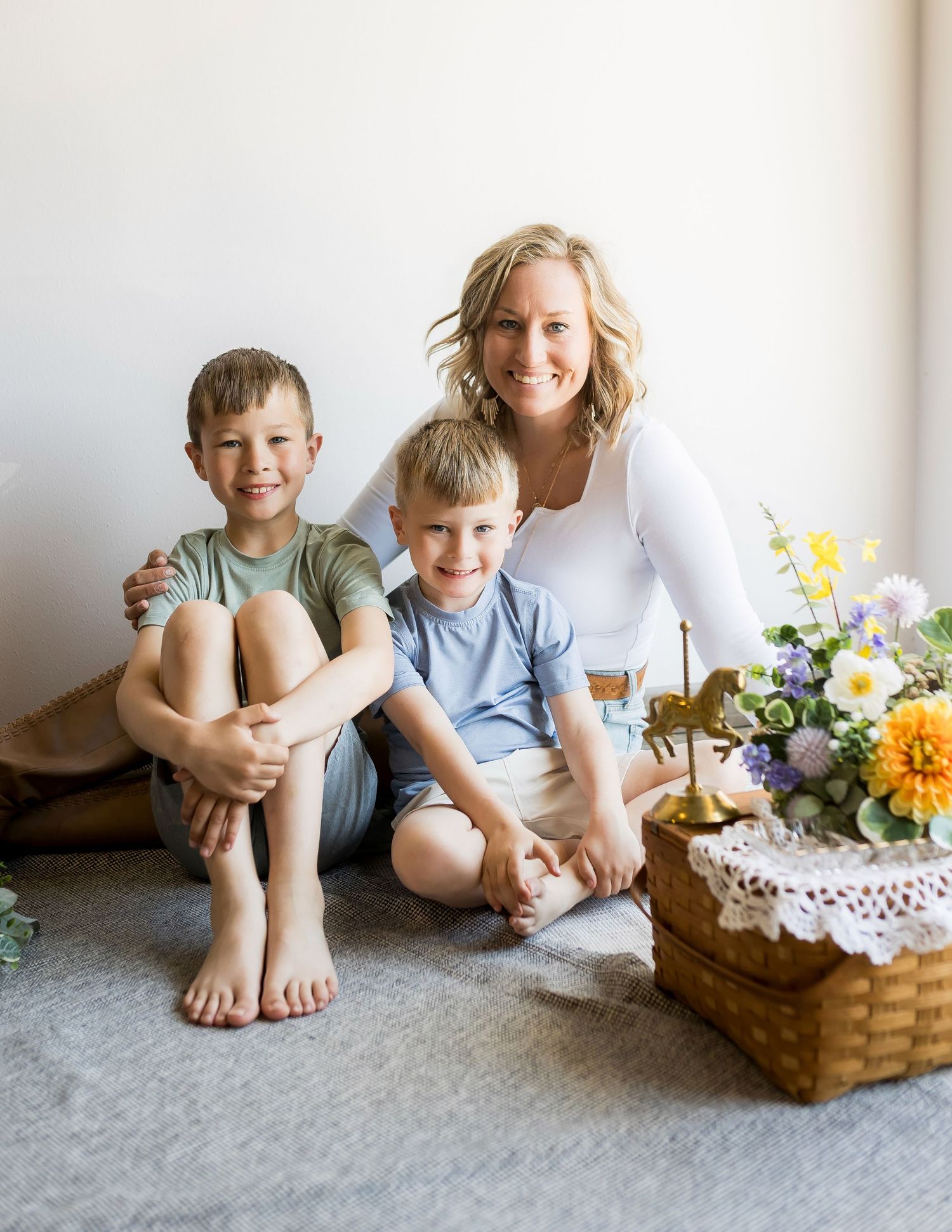 Relaxed mini photo session capturing natural expressions with Catie K Photography