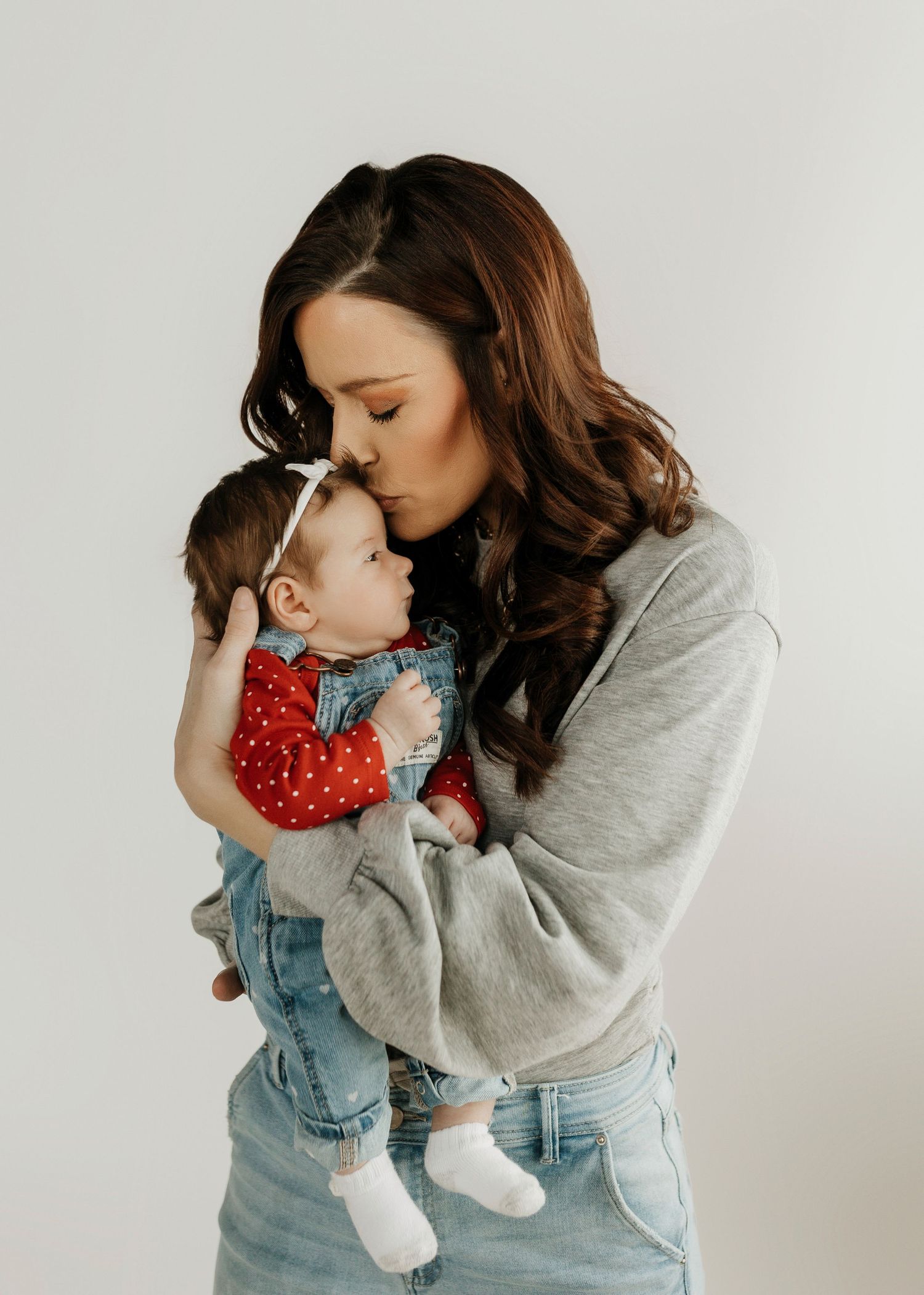 Mini photography session with Catie K Photography in natural light studio