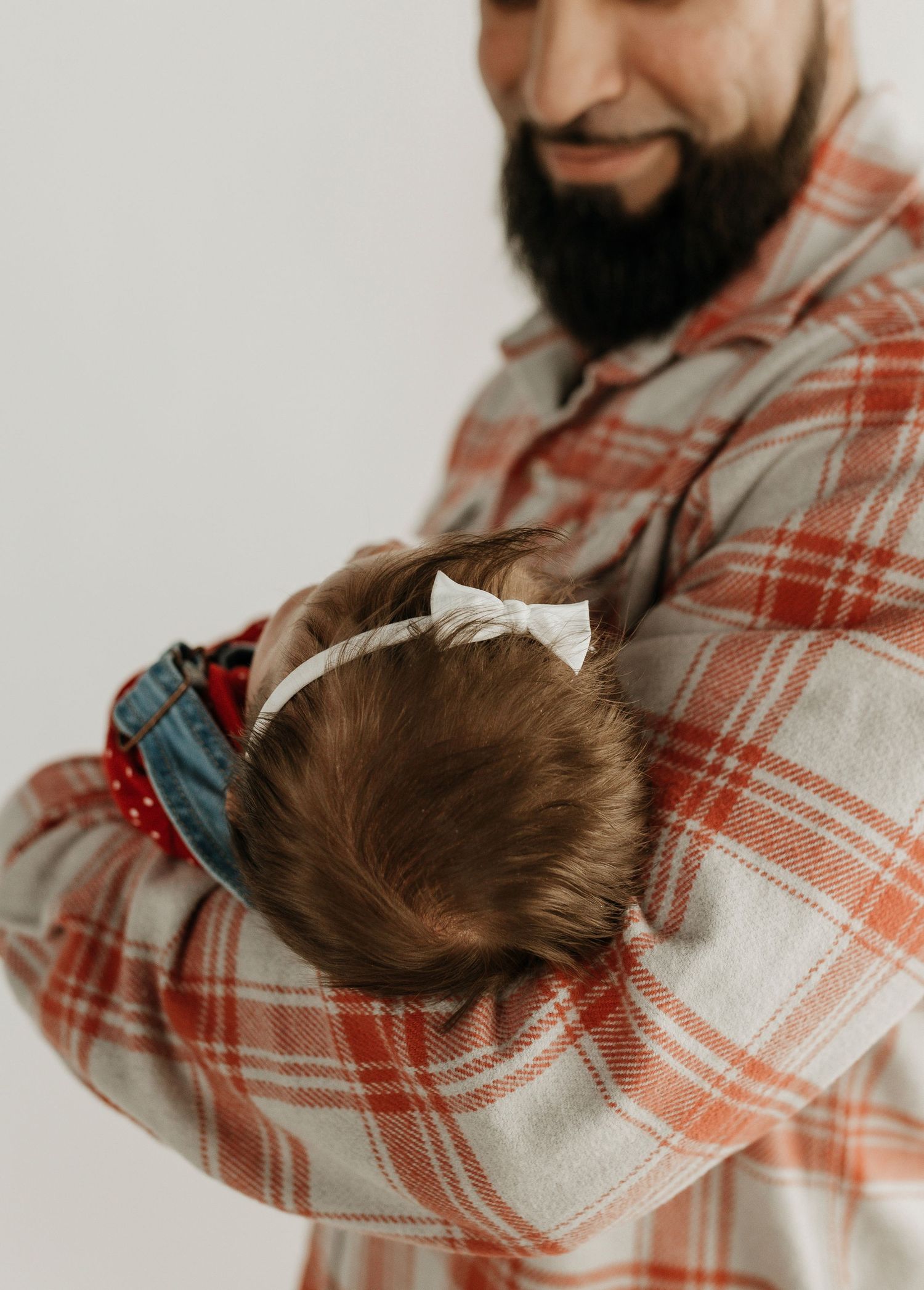 Mini photography session with Catie K Photography in natural light studio