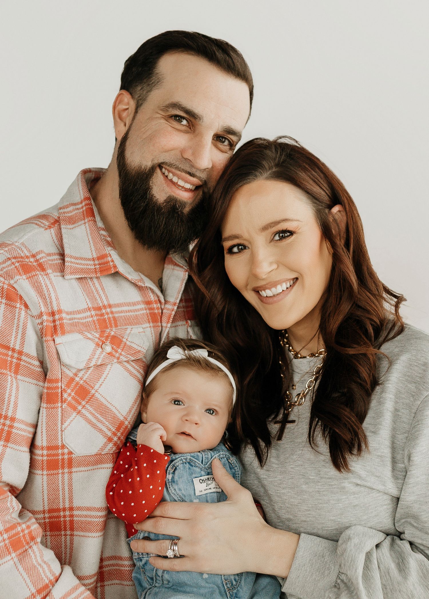 Mini photography session with Catie K Photography in natural light studio