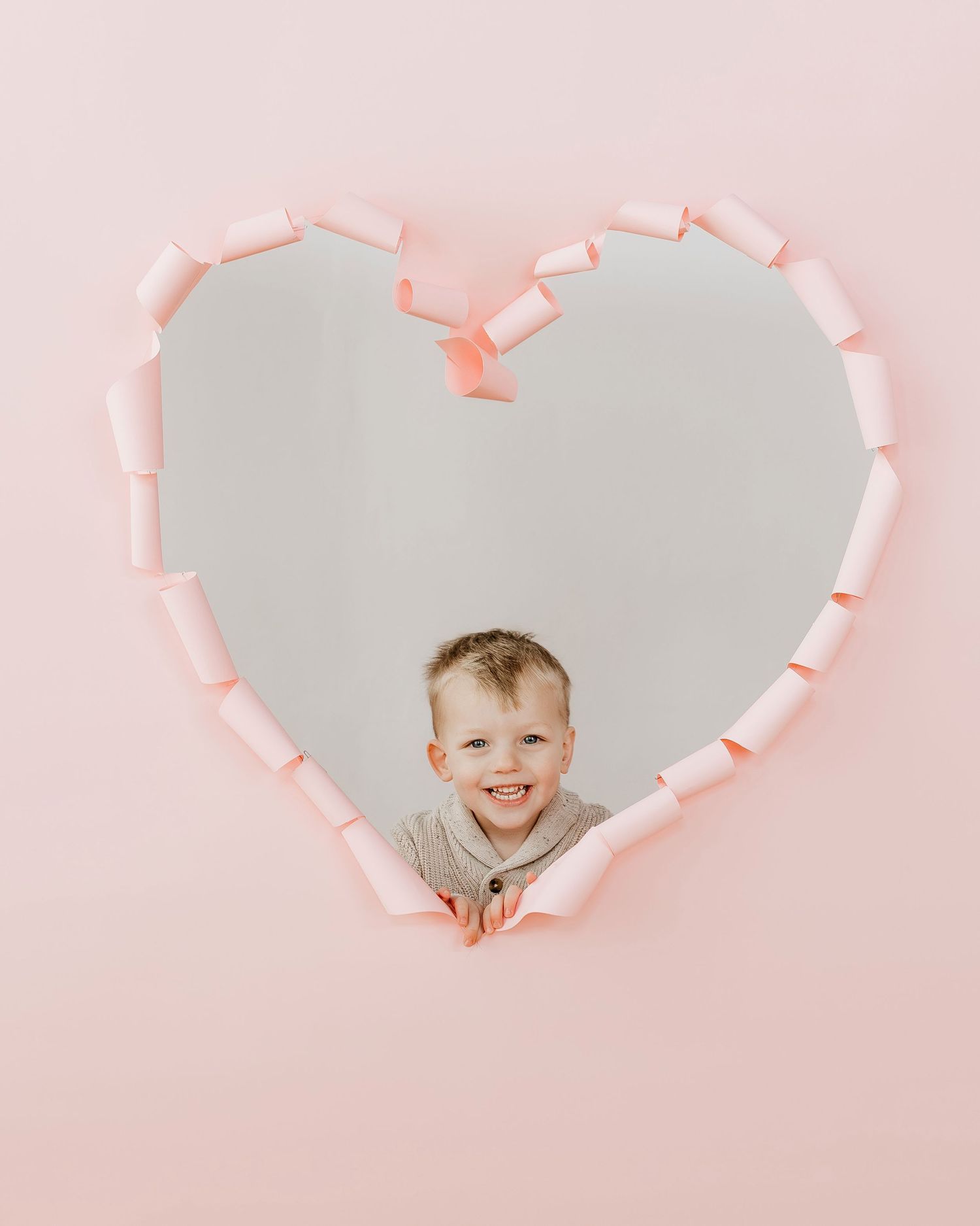 Mini photography session with Catie K Photography in natural light studio