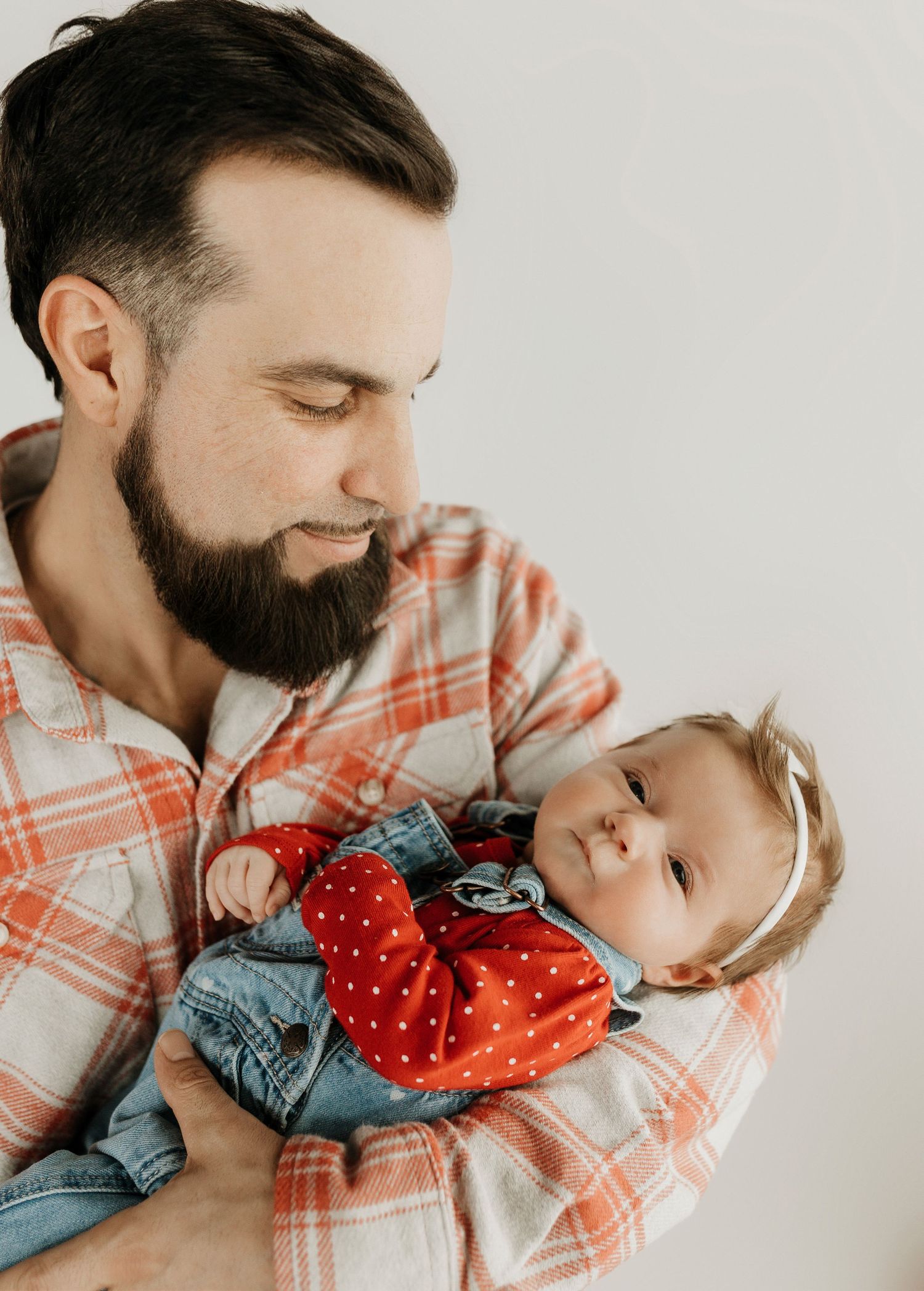 Mini photography session with Catie K Photography in natural light studio