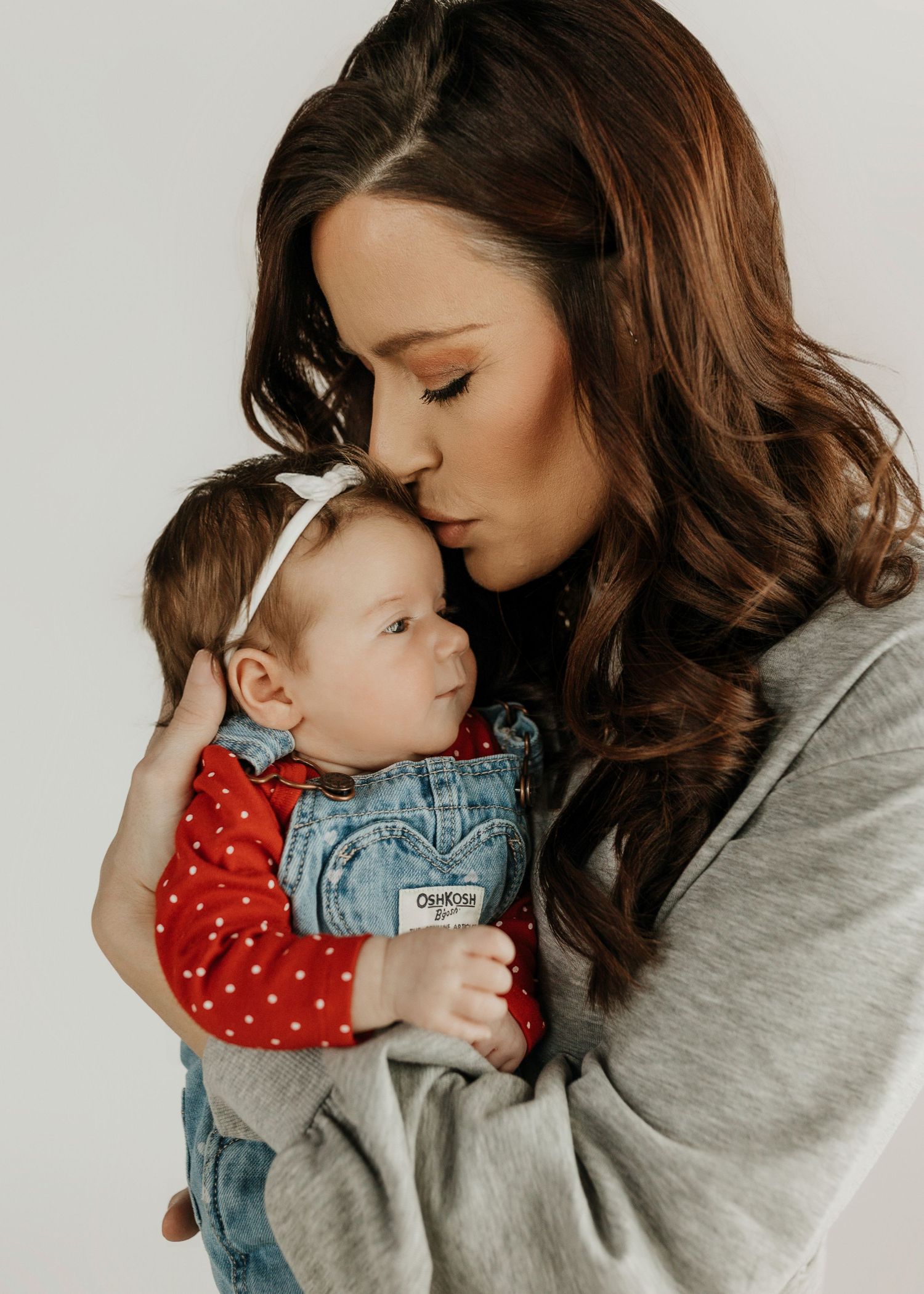 Mini photography session with Catie K Photography in natural light studio