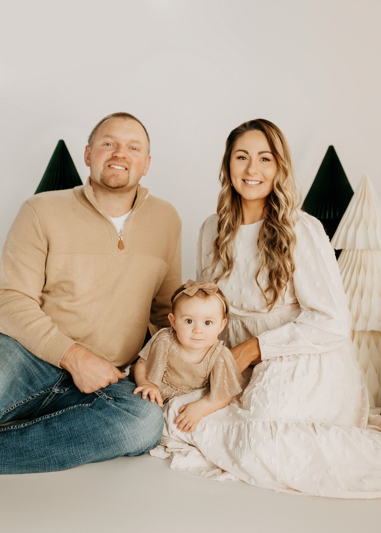 Mini photography session with Catie K Photography in natural light studio