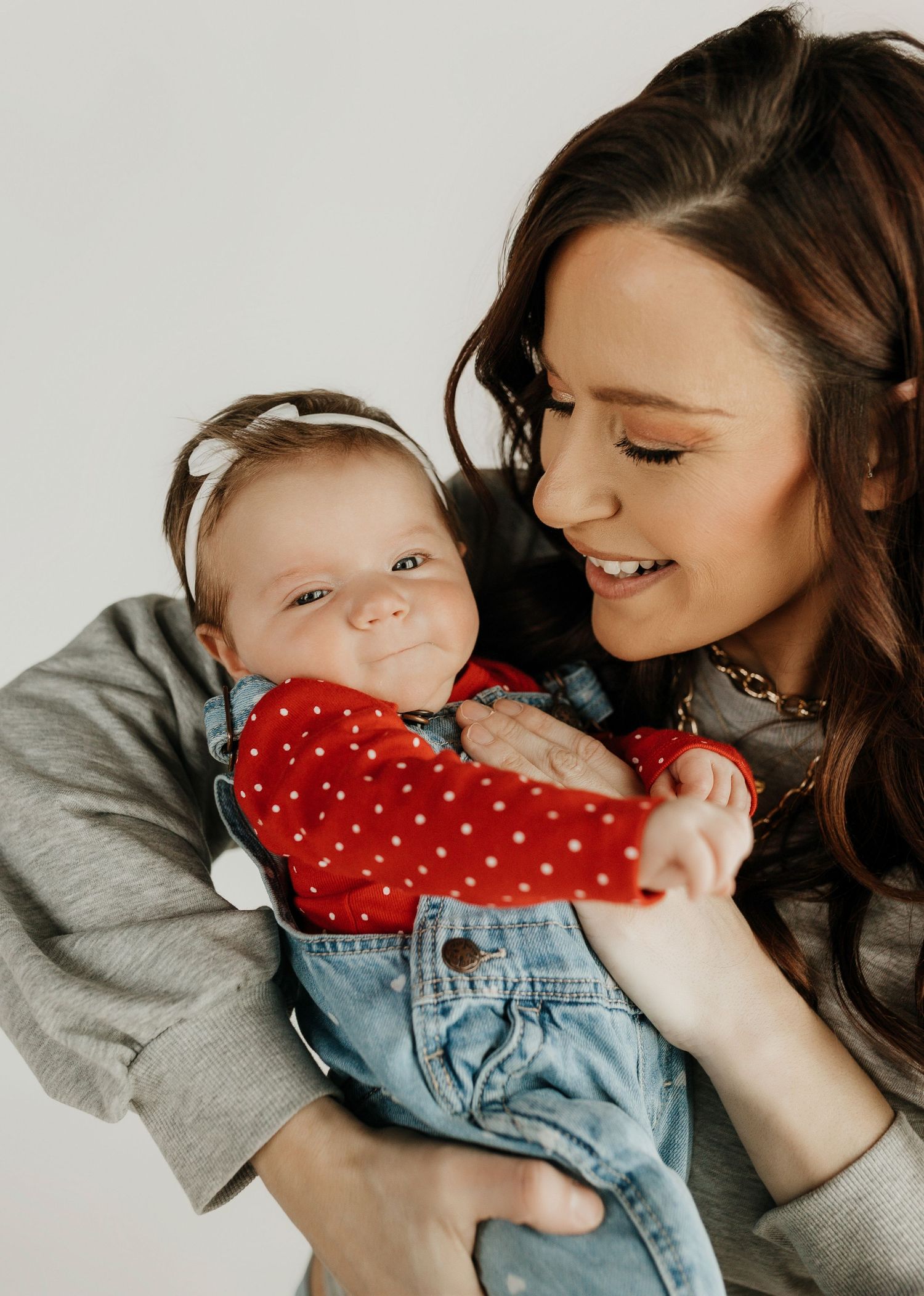 Mini photography session with Catie K Photography in natural light studio