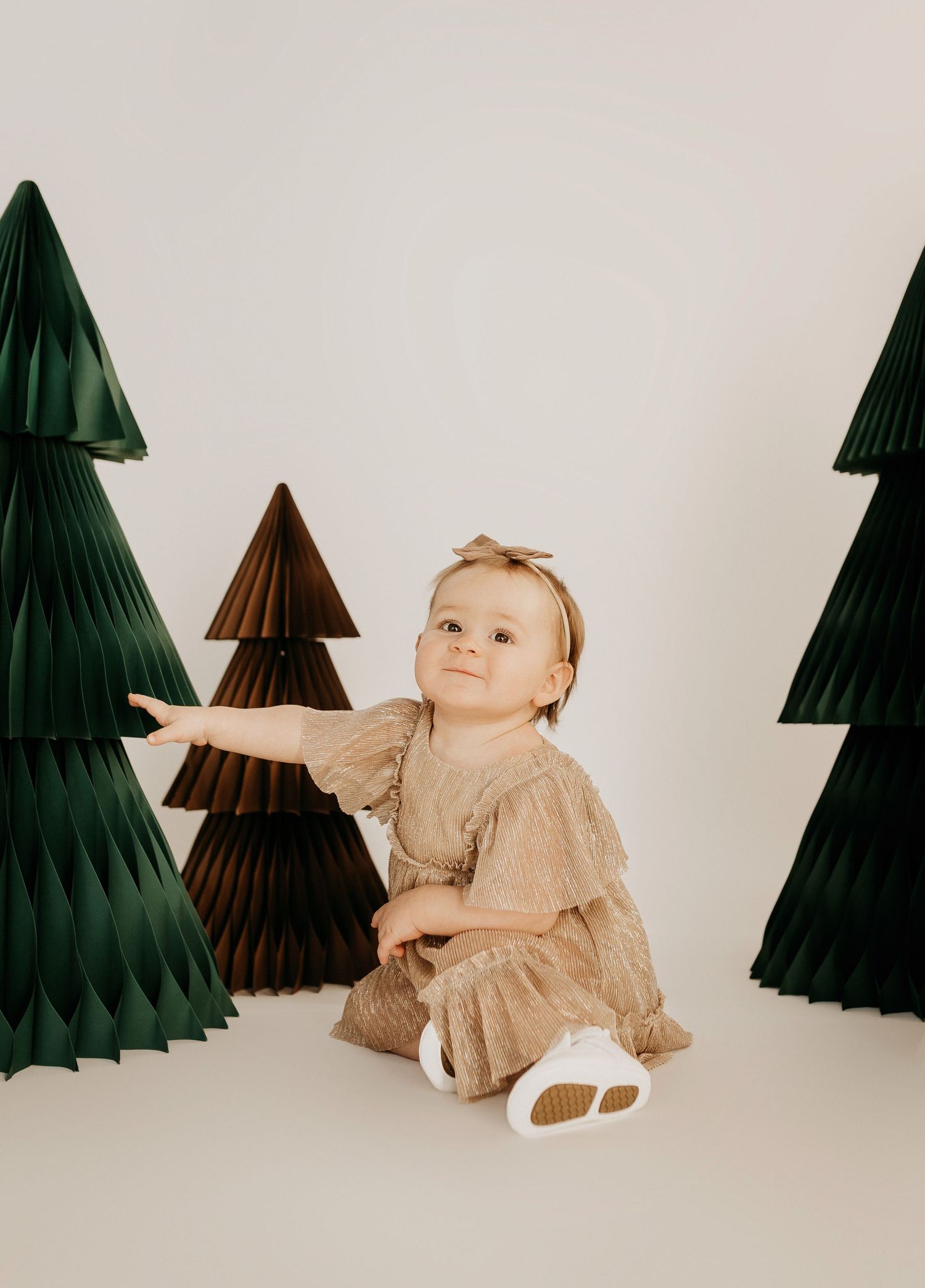 Mini photography session with Catie K Photography in natural light studio