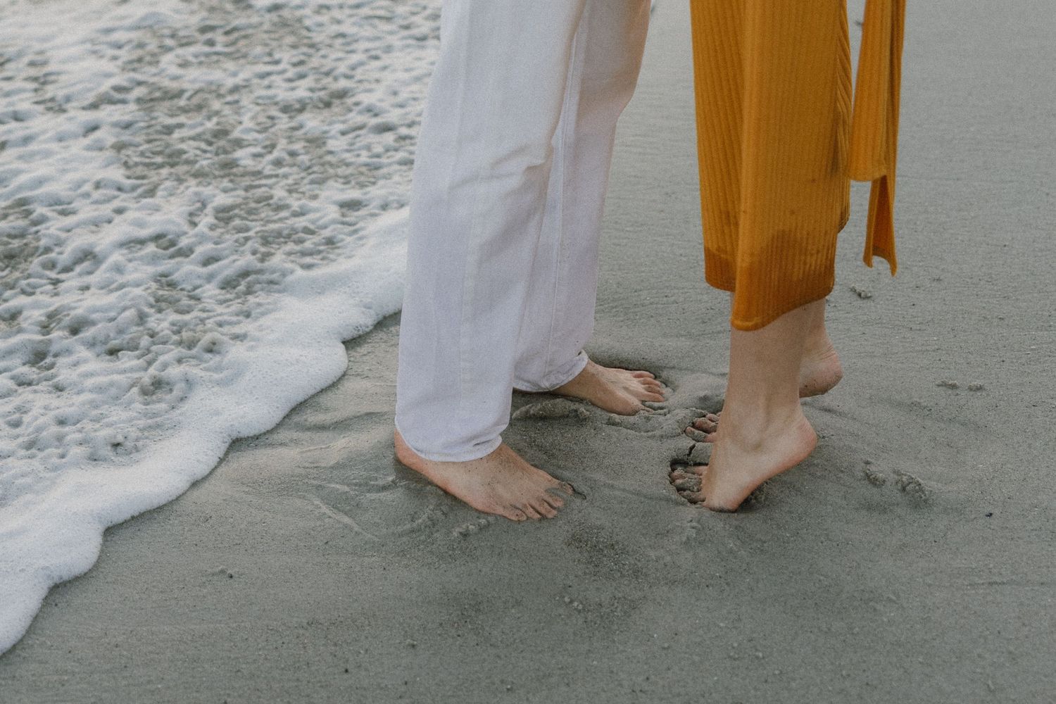 couple on the beach in cape town