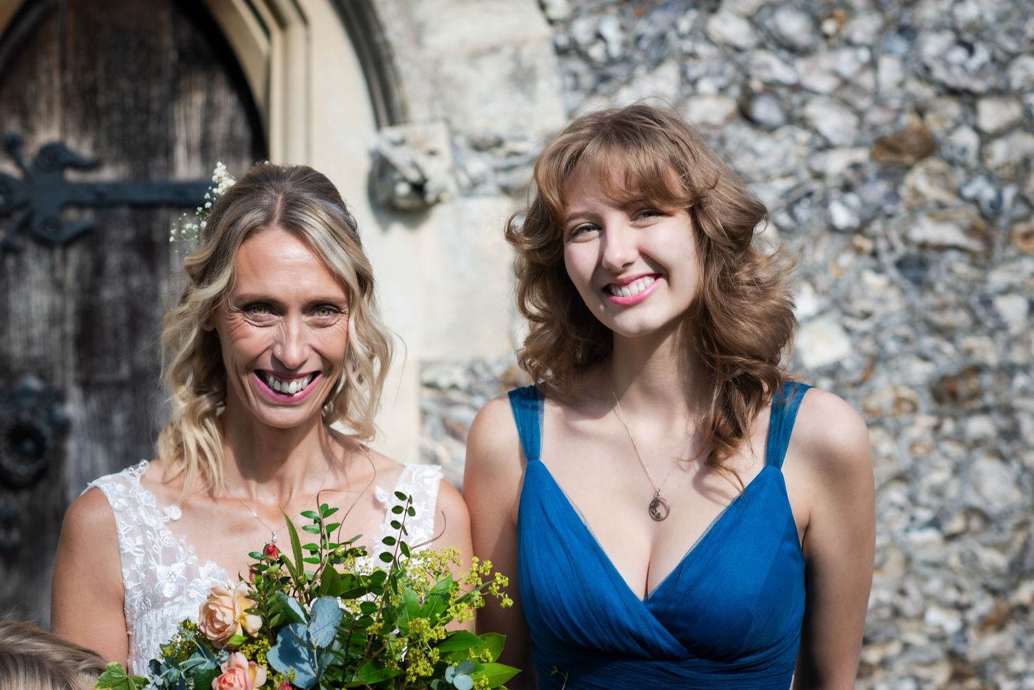Bride & daughter
