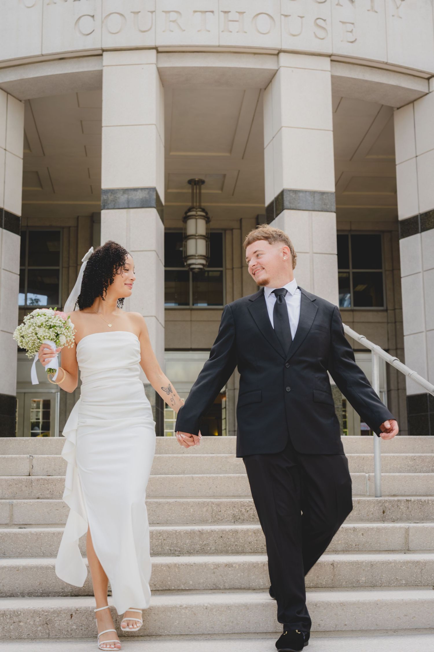 Courthouse Wedding Portraits