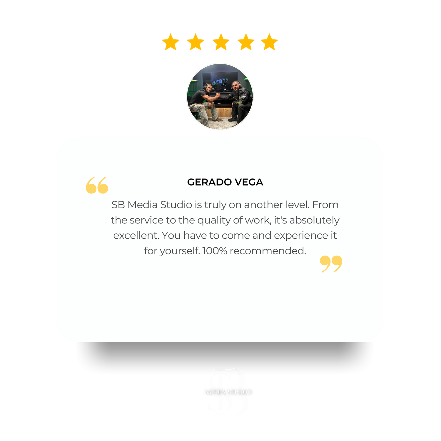 SB Media Studio | Podcast Production & Studio Rental. Google reviews