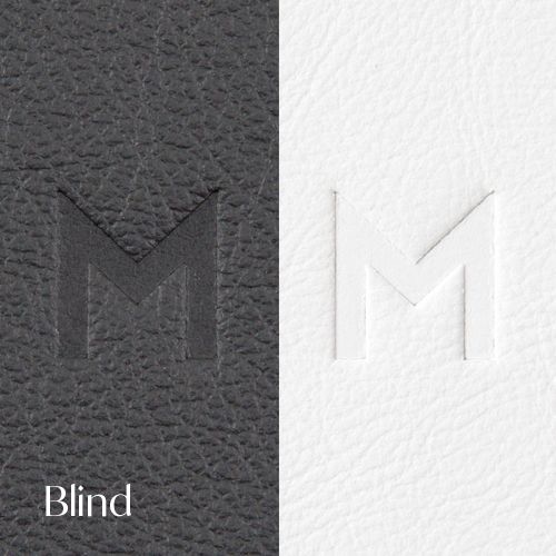 Minimalist design sequence showing the word 'Blind' transforming through abstract geometric shapes in black and white.