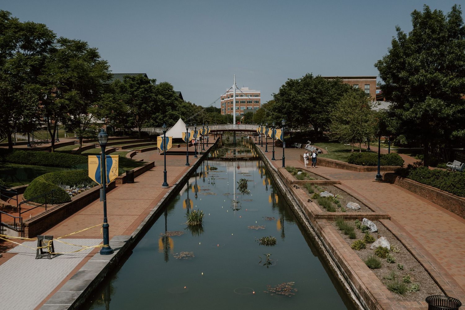 McClintock Distilling elopement frederick maryland dowtown canal view