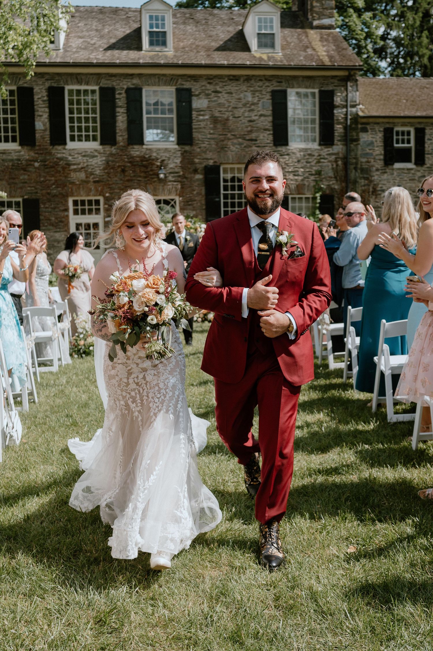 Cold Saturday Farm Wedding Carroll County Maryland Photographer Summer Finksburg Ceremony