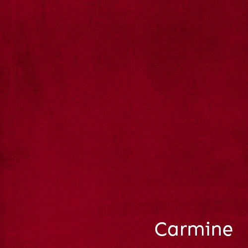 A solid carmine red colored background with text label at bottom right corner.
