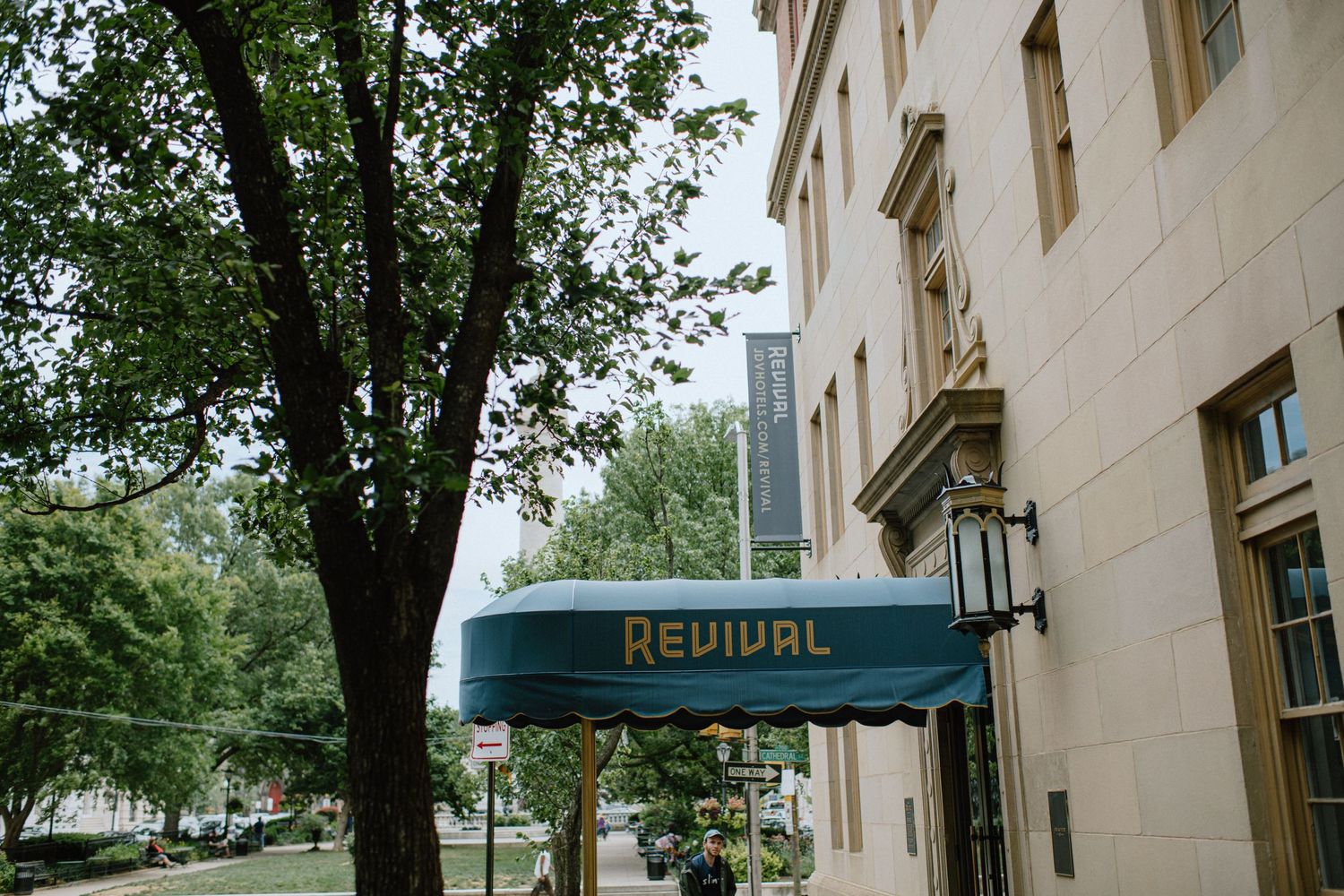 revival hotel entrance