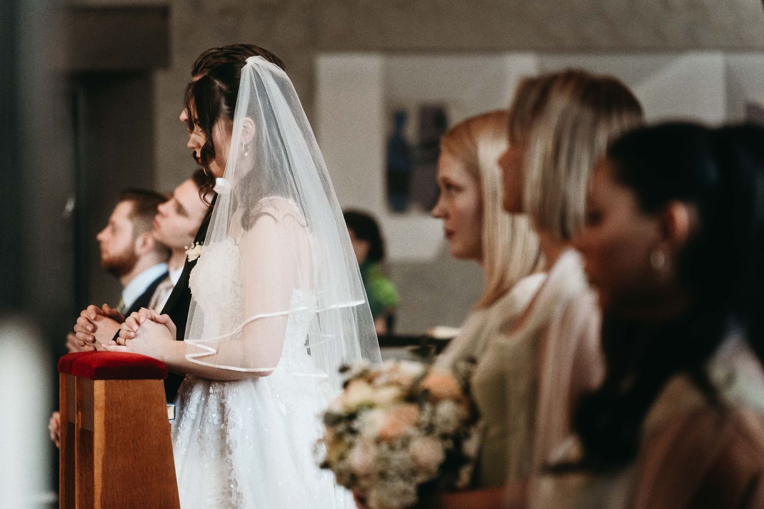 Wedding church ceremony