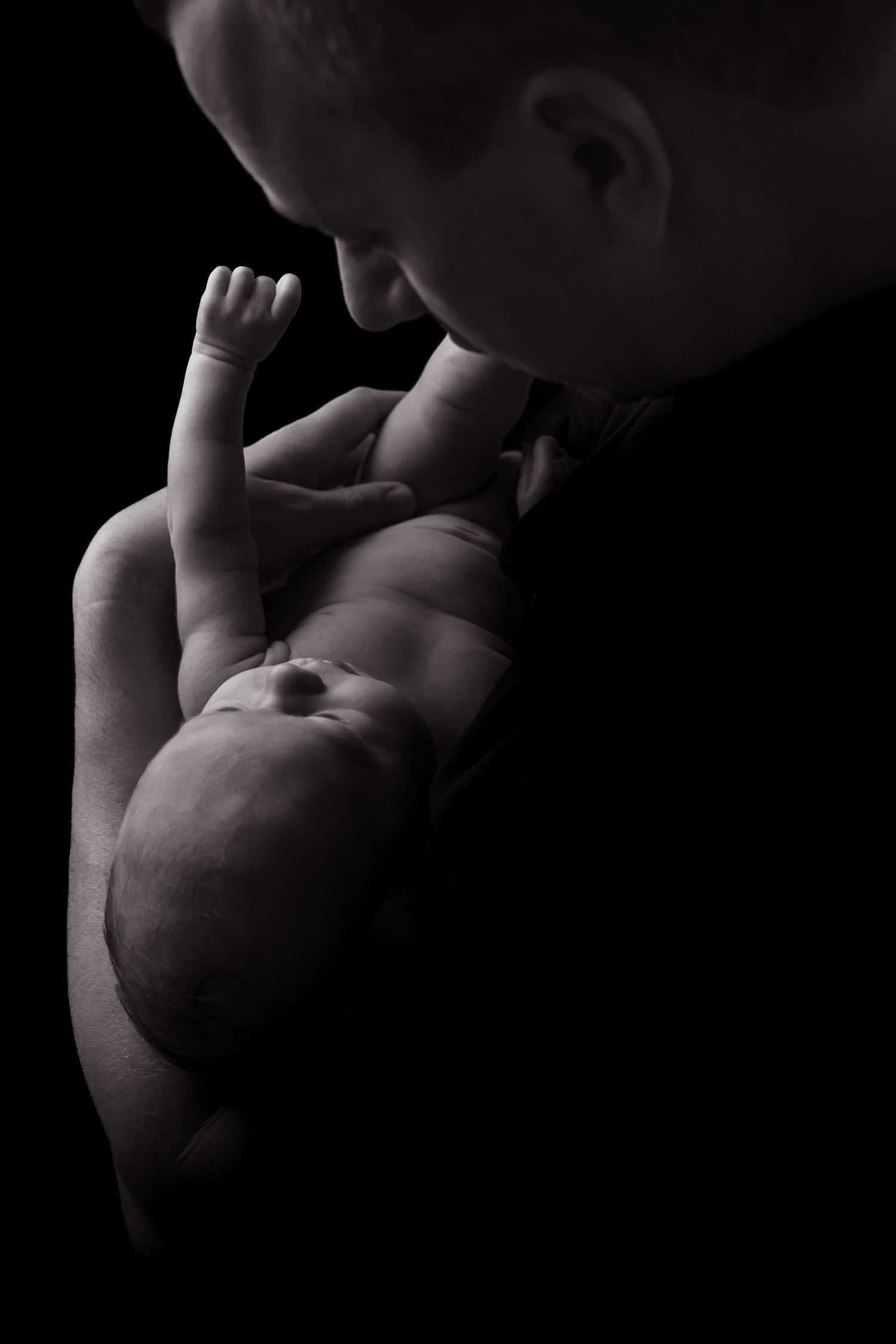 Newbornfotoshoot, newborn fotografie, close-up babyfoto's, beste babyfotograaf Limburg, studiofotoshoot newborn, newbornfoto's Limburg.