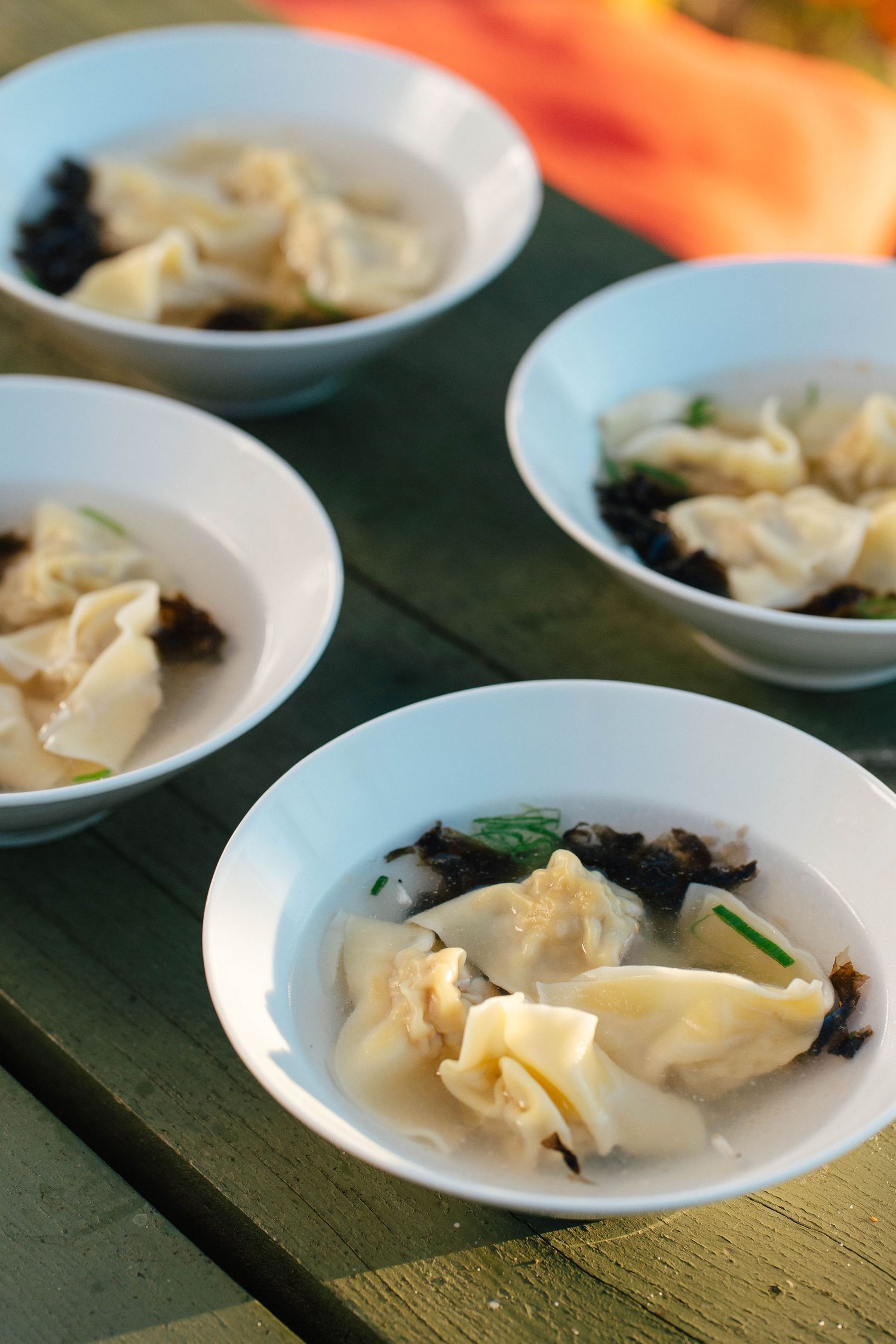 Dumplings in broth, video production in Helsinki