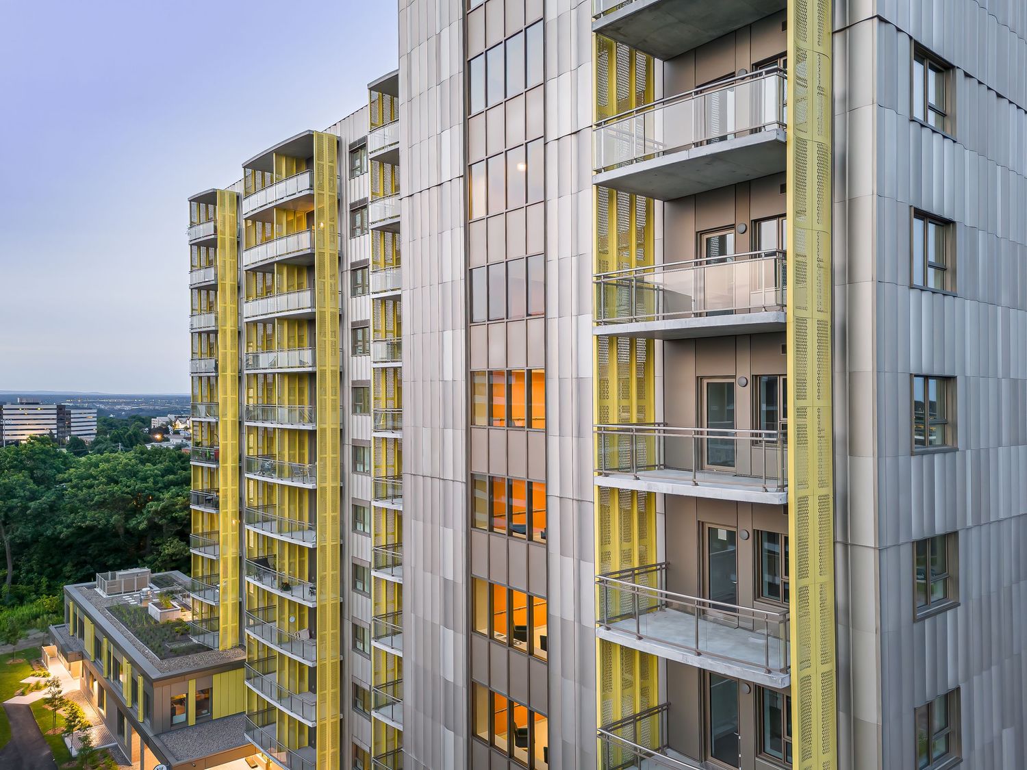 Albédo logements sociaux, ville de Québec. Lafond Côté architectes