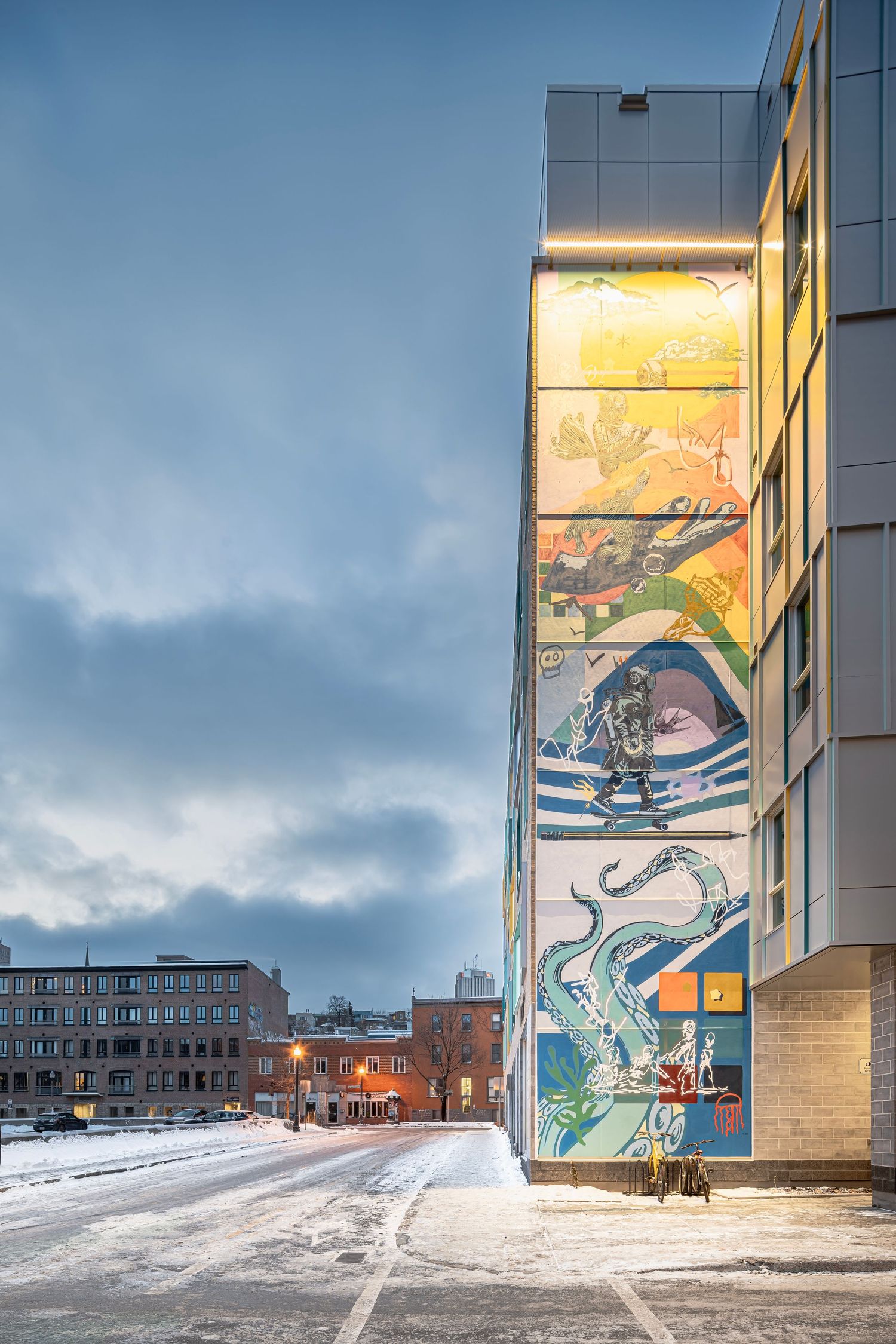 PECH-Bifröst. Ville de Québec. Lafond Côté architectes