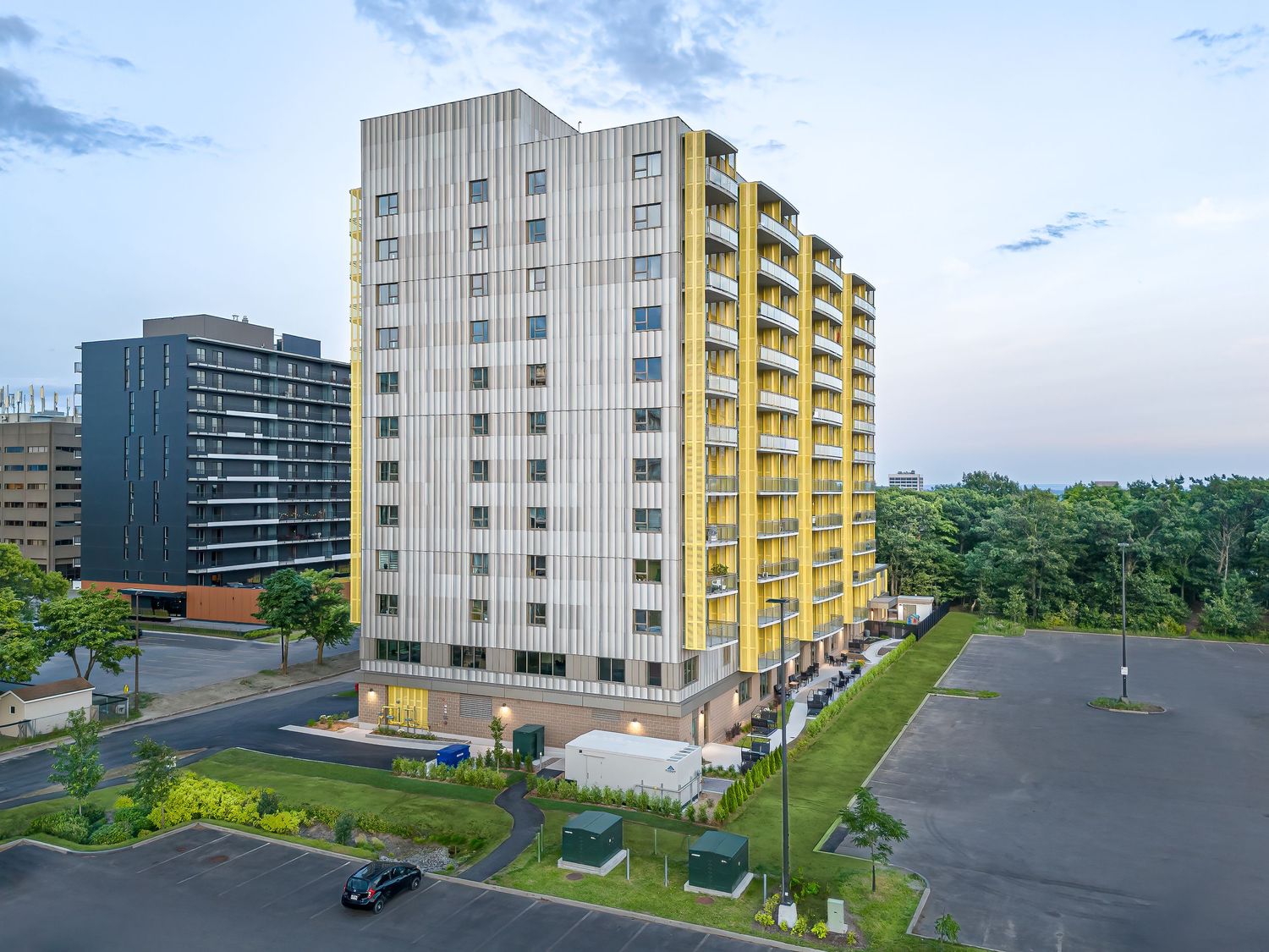 Albédo logements sociaux, ville de Québec. Lafond Côté architectes