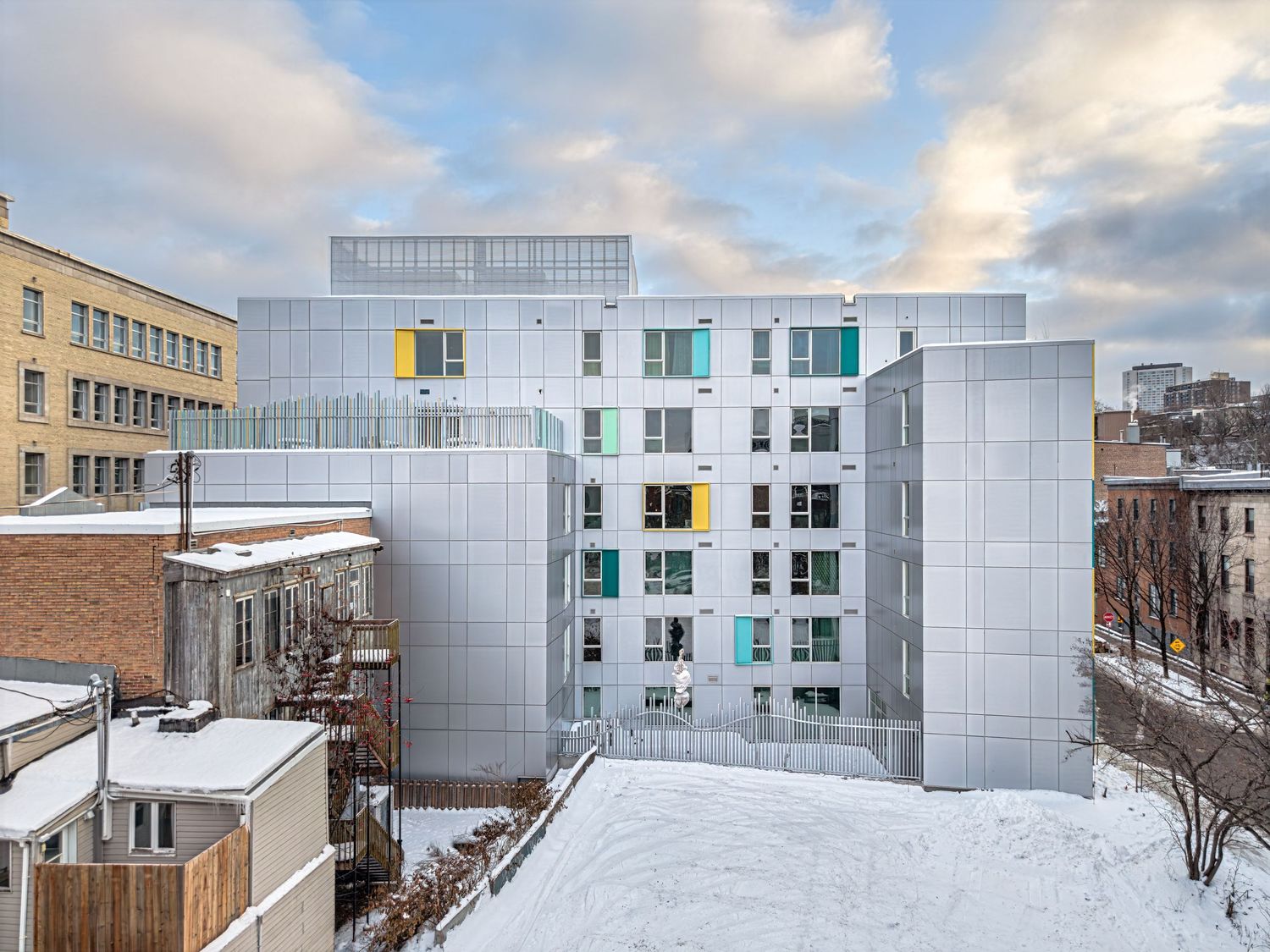 PECH-Bifröst. Logements sociaux. Lafond Côté architectes
