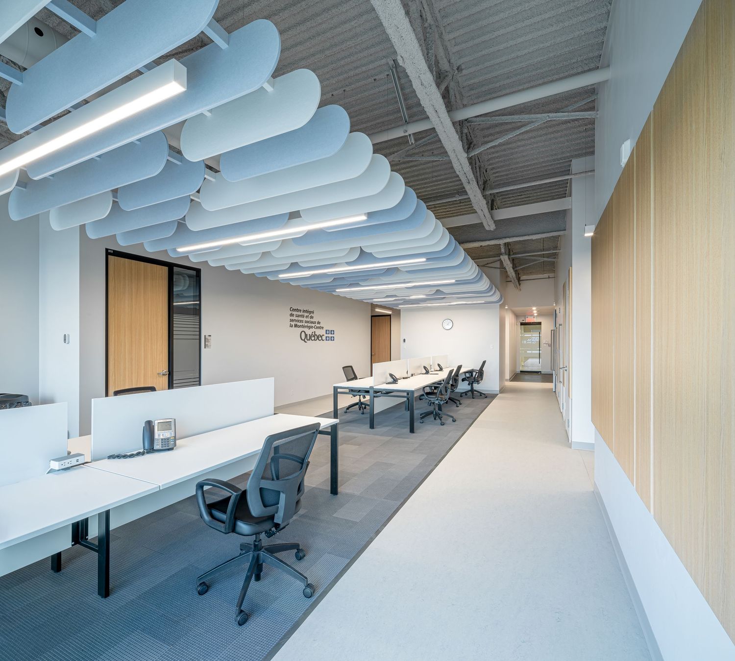 CISSSMC Complexe Pierre-Brault. Greenfield Park. Prisme architecture