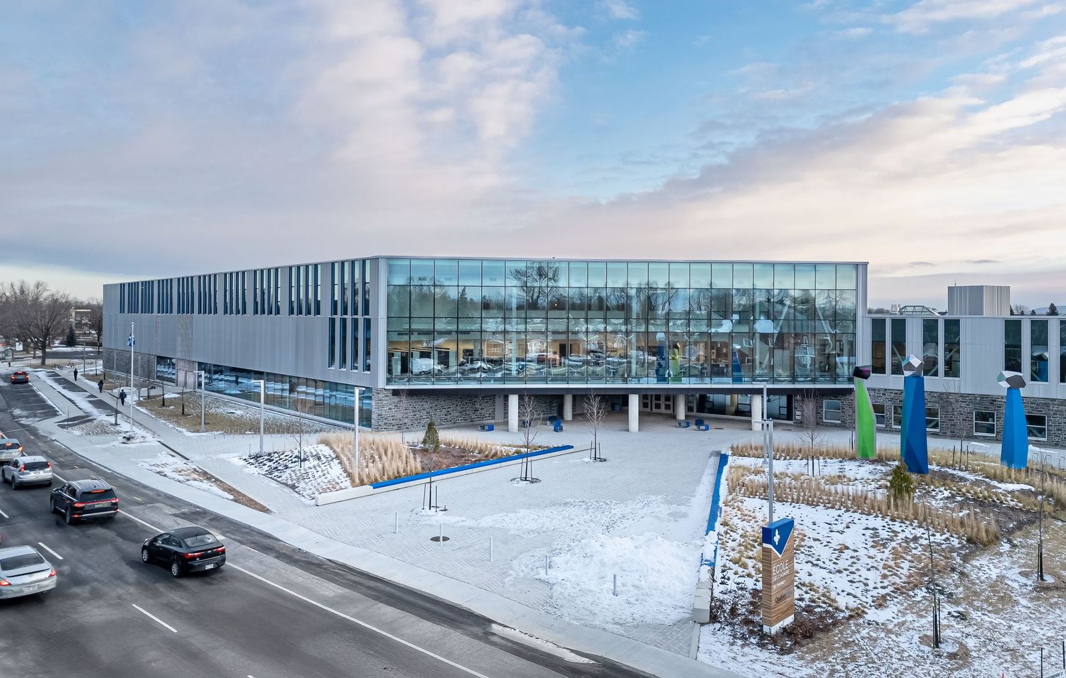École secondaire de Chambly - Prisme architecture