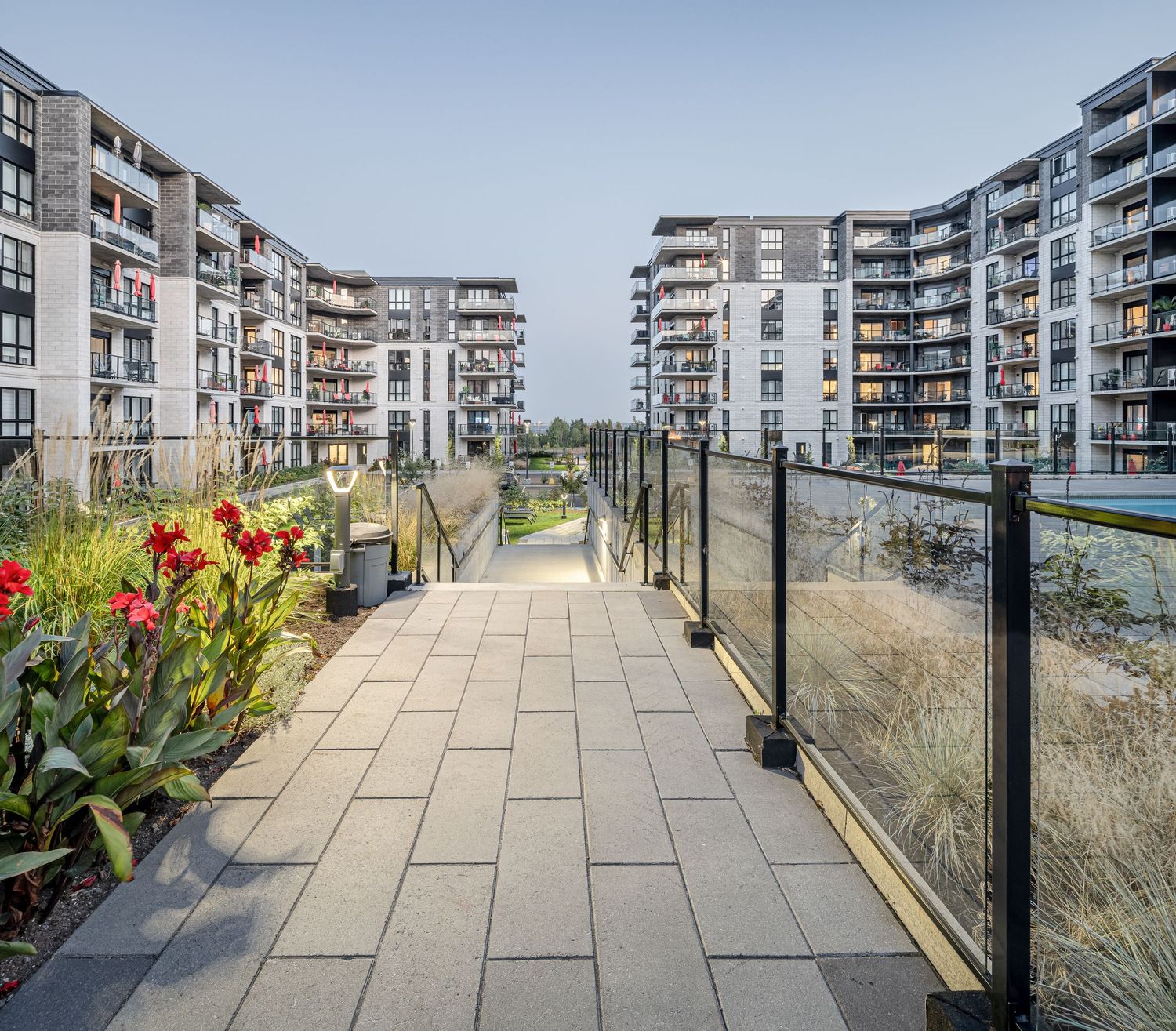 Appartements Quartier Louis 14. Ville de Québec. BFN architectes