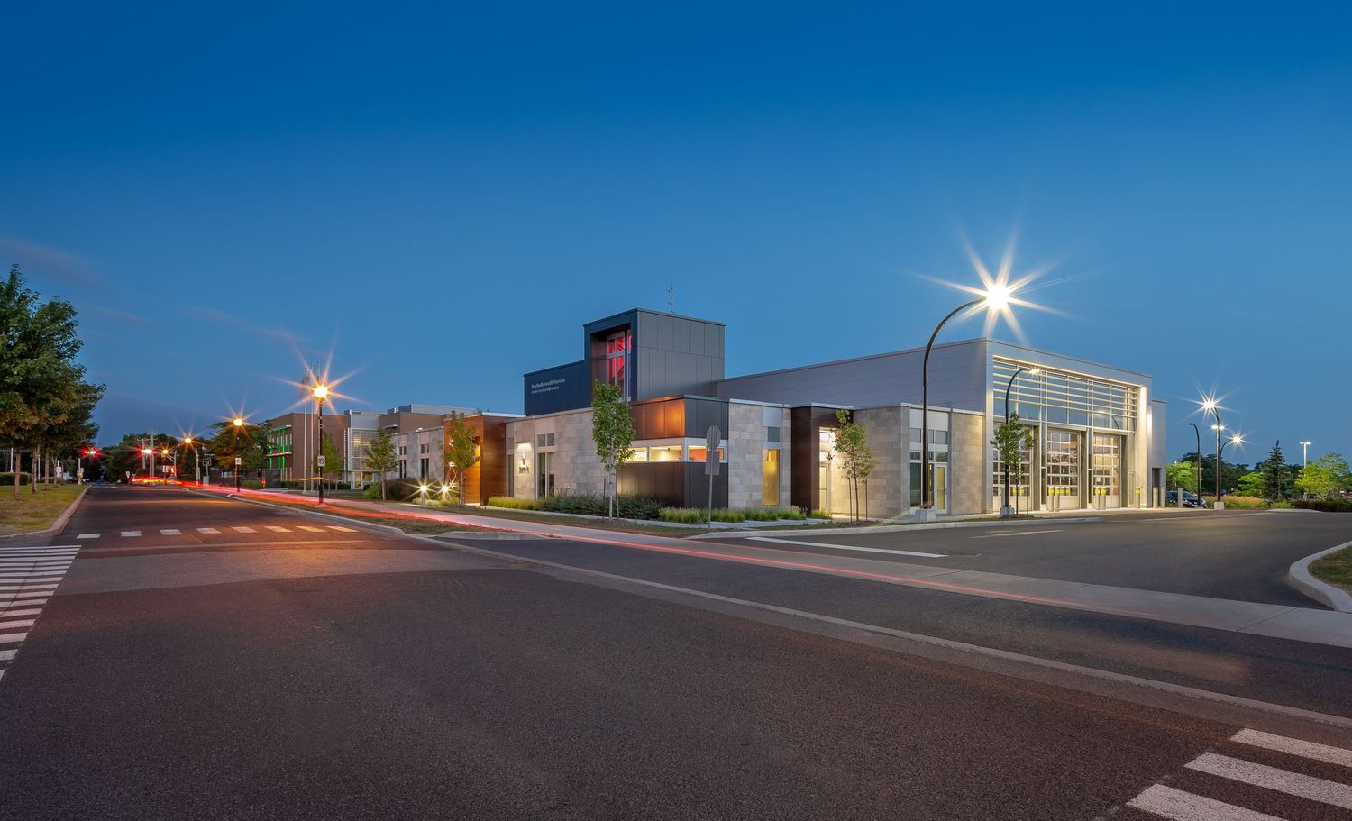Caserne 12 - Longueuil, Boucherville. Prisme architecture
