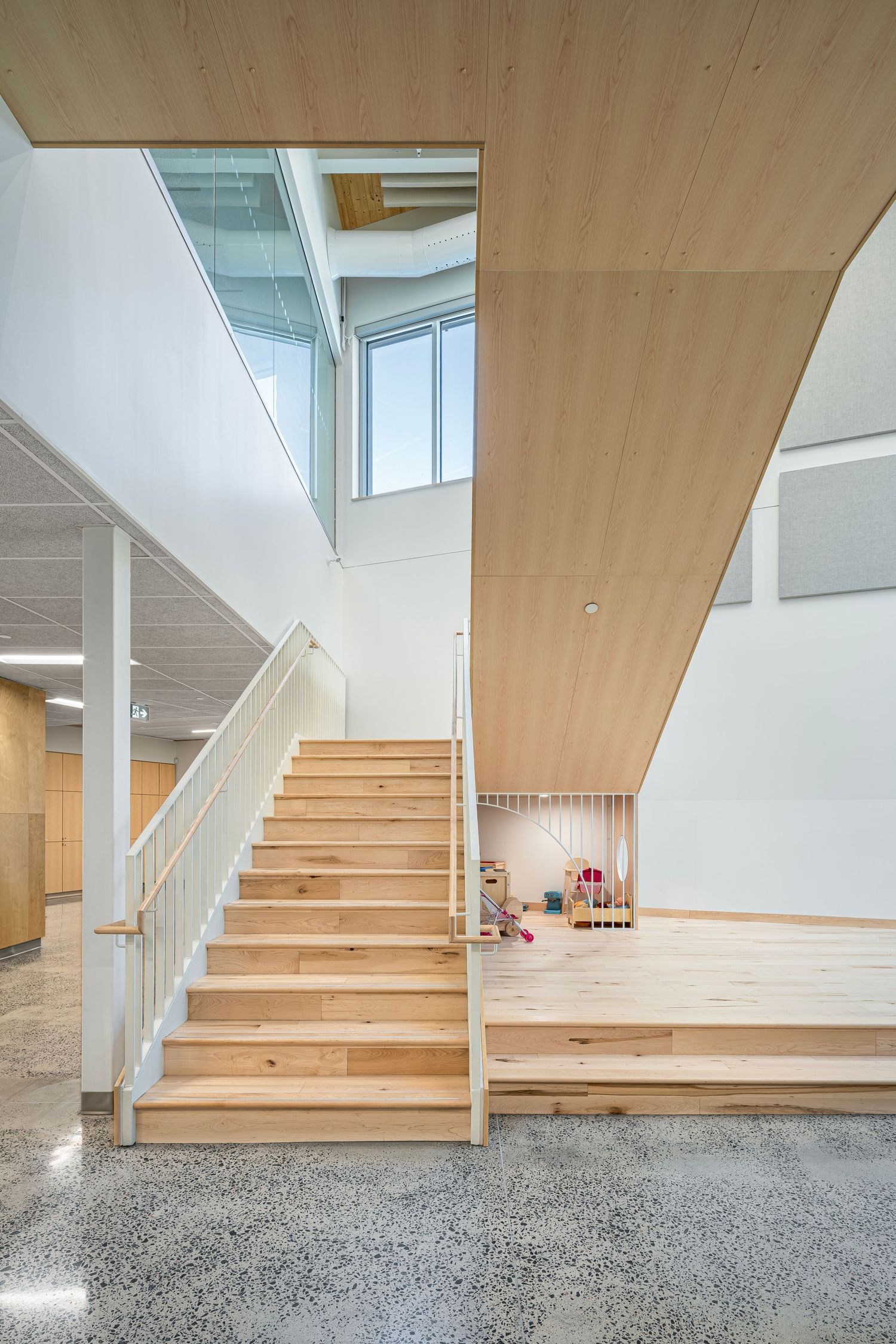École primaire Explorami. Bécancour. ONICO architectes