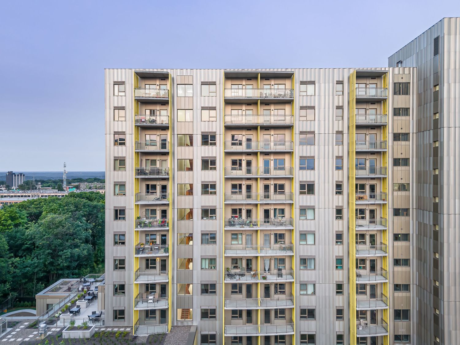 Albédo logements sociaux, ville de Québec. Lafond Côté architectes