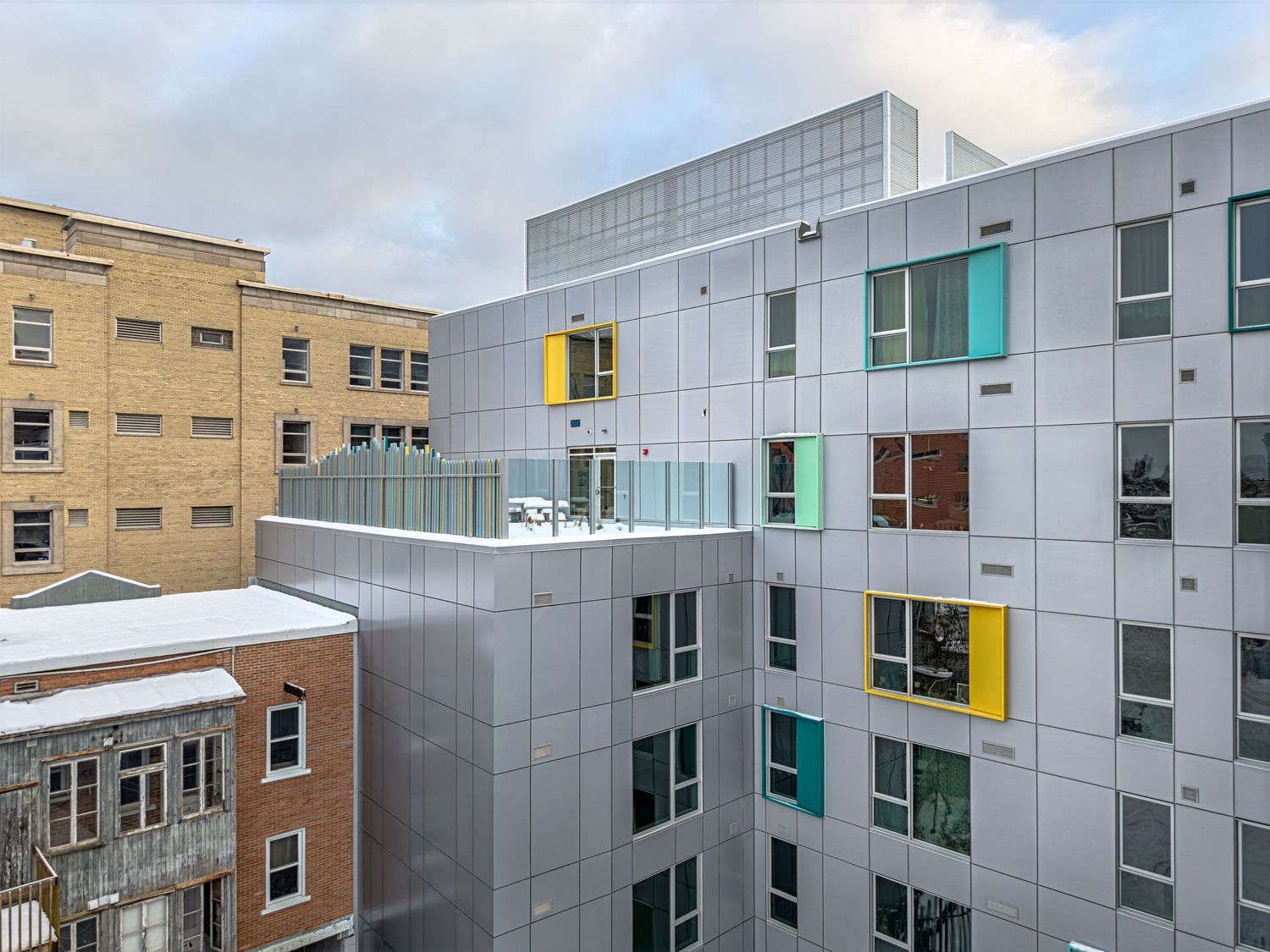 PECH-Bifröst. Logements sociaux. Lafond Côté architectes