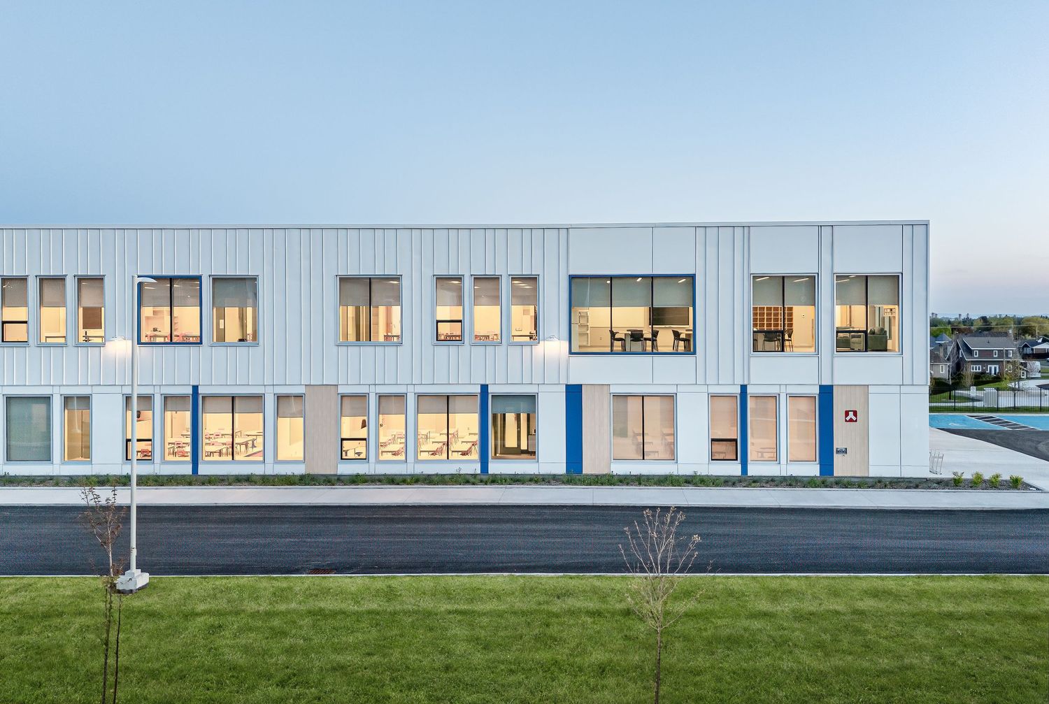 École de la Grande-Ourse. Rivière-du-Loup. ONICO architectes