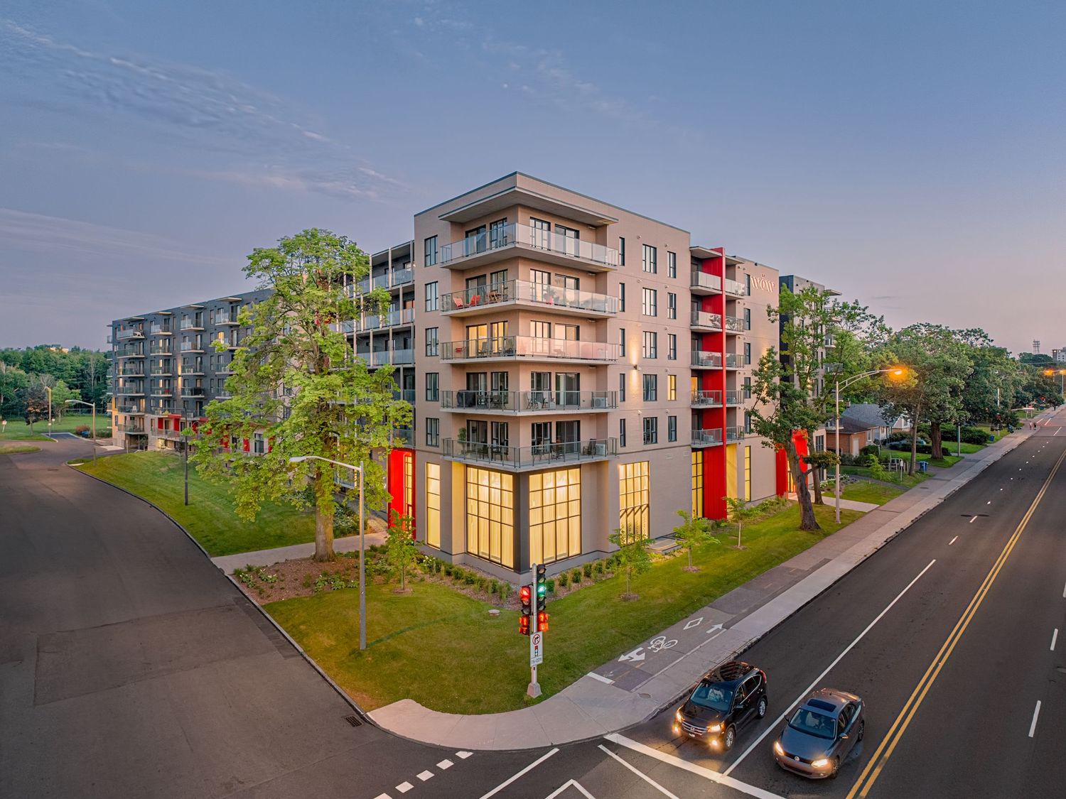 Le WOW - Condos locatifs. Ville de Québec. BFN architectes